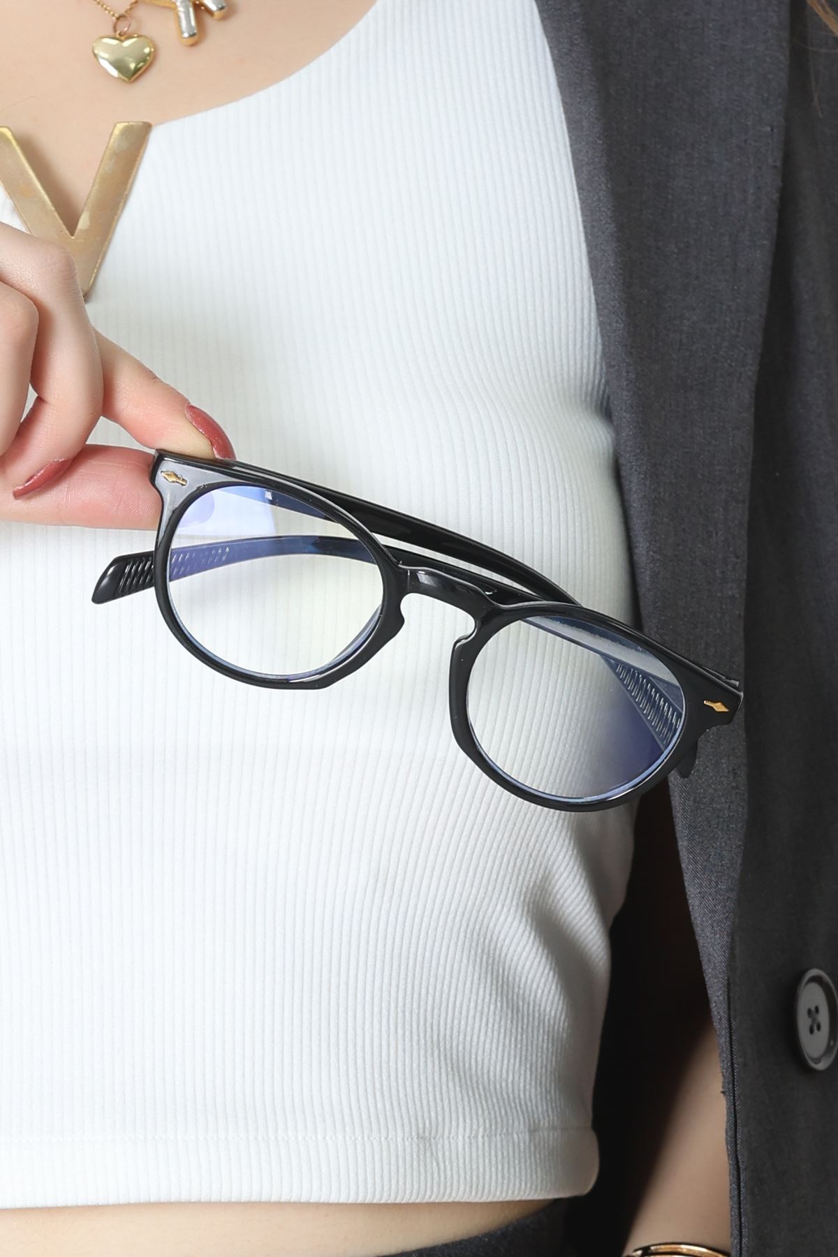 Mavi Işık Koruyucu Gözlük Siyah2 - 20010.1724.