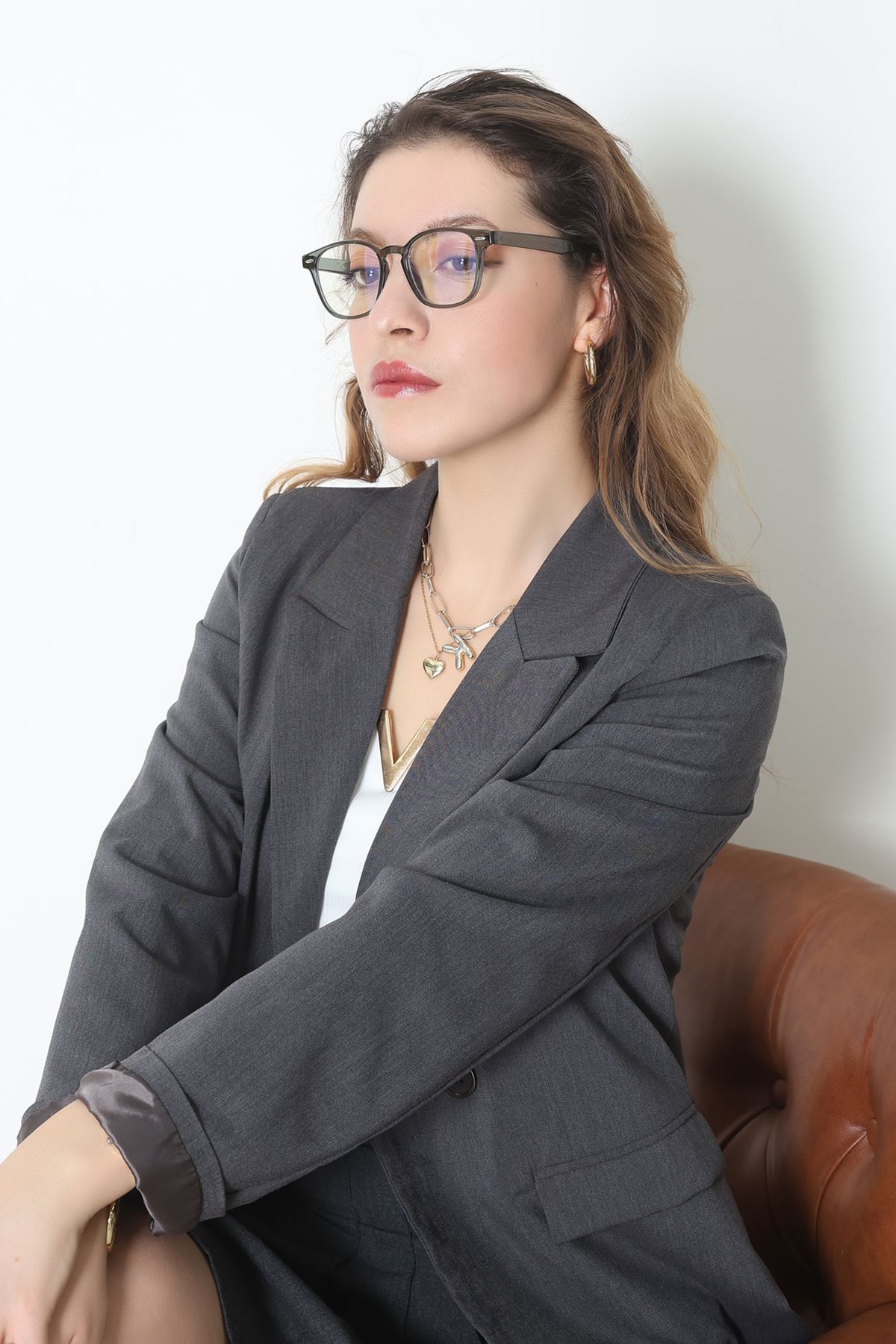 Mavi Işık Koruyucu Gözlük Zümrüt - 21111.1724.