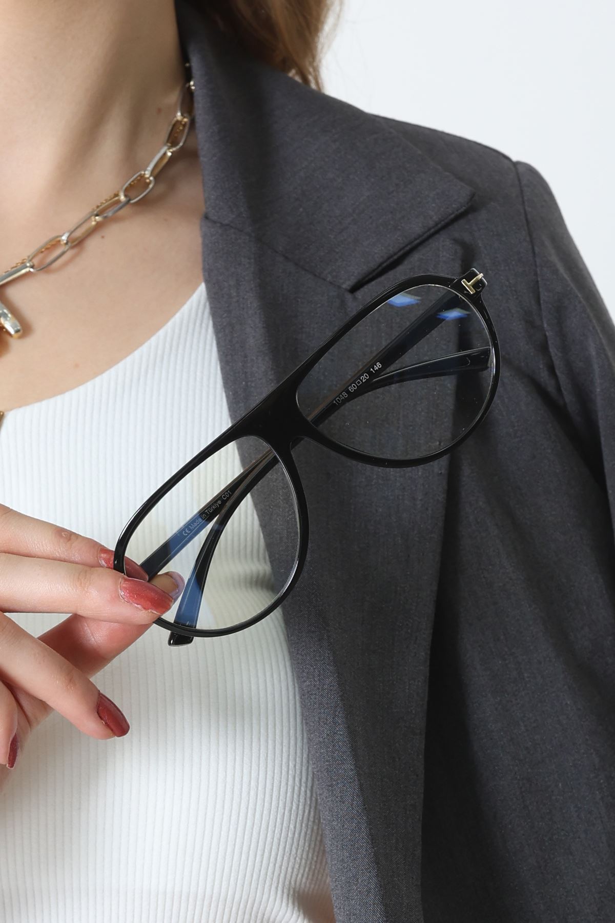 Mavi Işık Koruyucu Gözlük Siyah1 - 20005.1724.