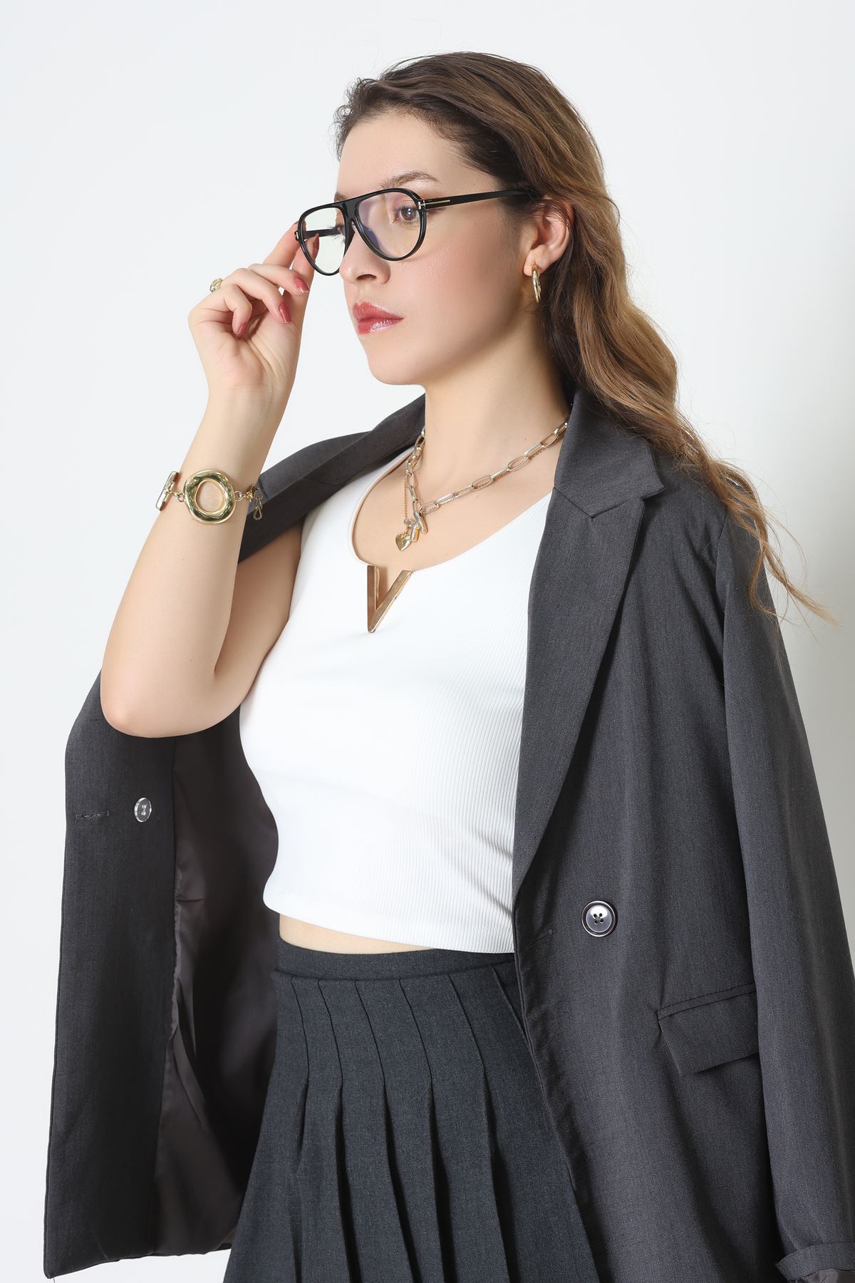 Mavi Işık Koruyucu Gözlük Siyah1 - 20005.1724.