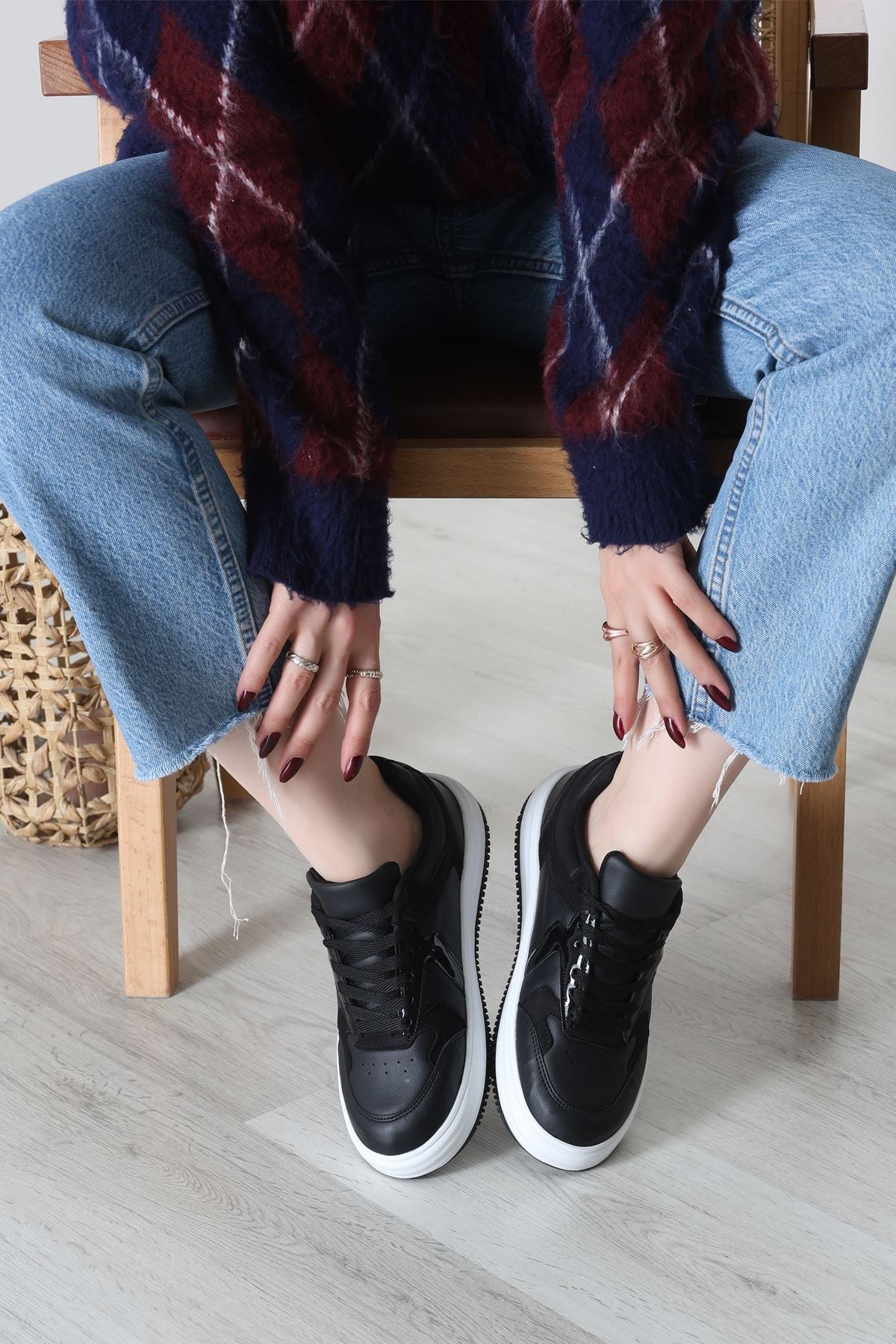 Spor Günlük Ayakkabı Siyah - 31825.264.