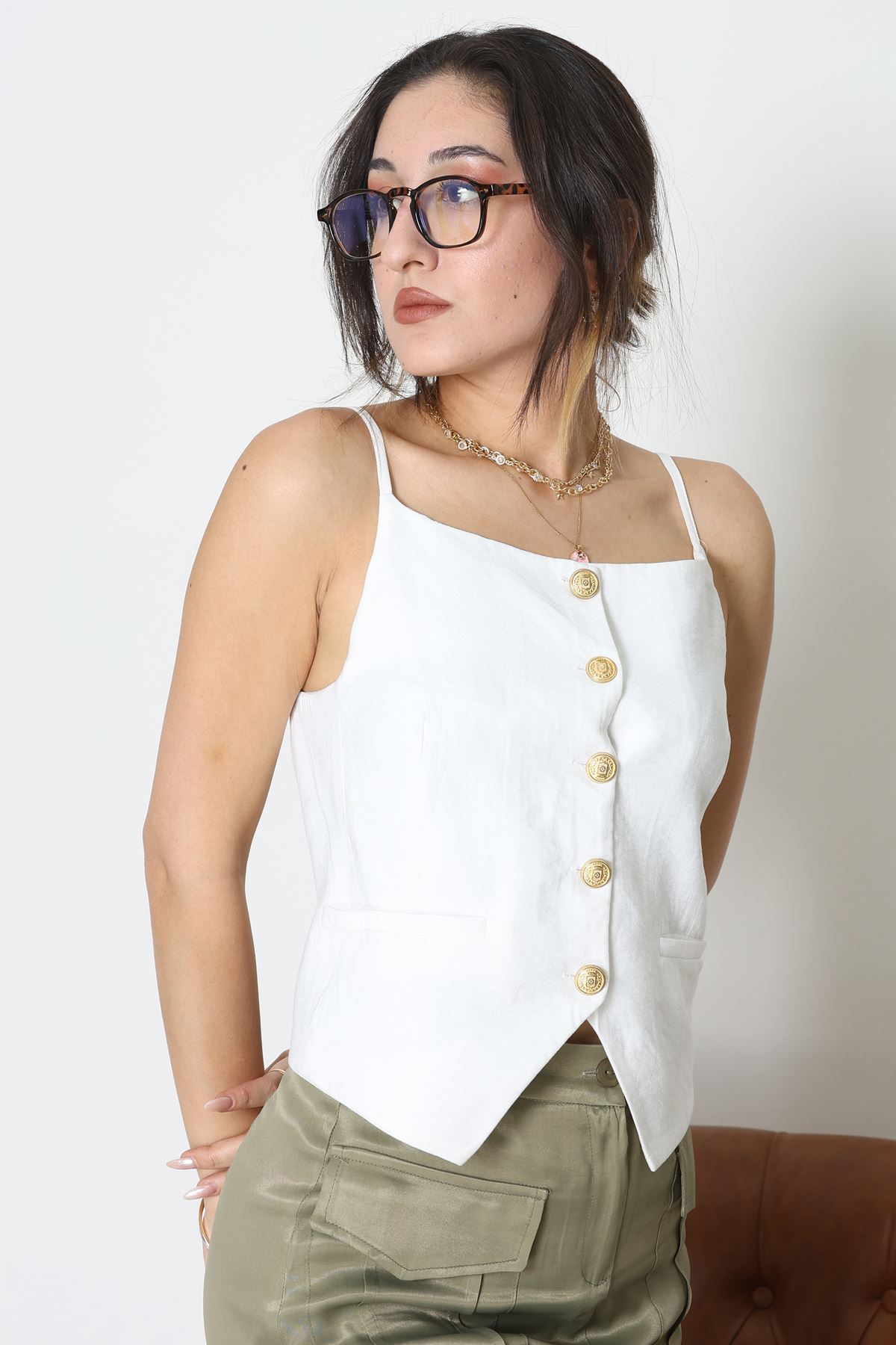 Mavi Işık Korumalı Ekran Gözlüğü Kahveleopar - 2328.1724.