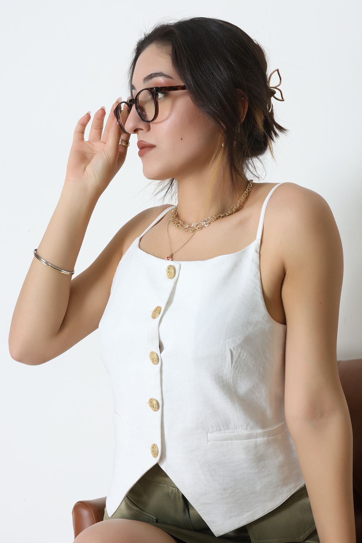 Mavi Işık Korumalı Ekran Gözlüğü Kahveleopar - 2328.1724.