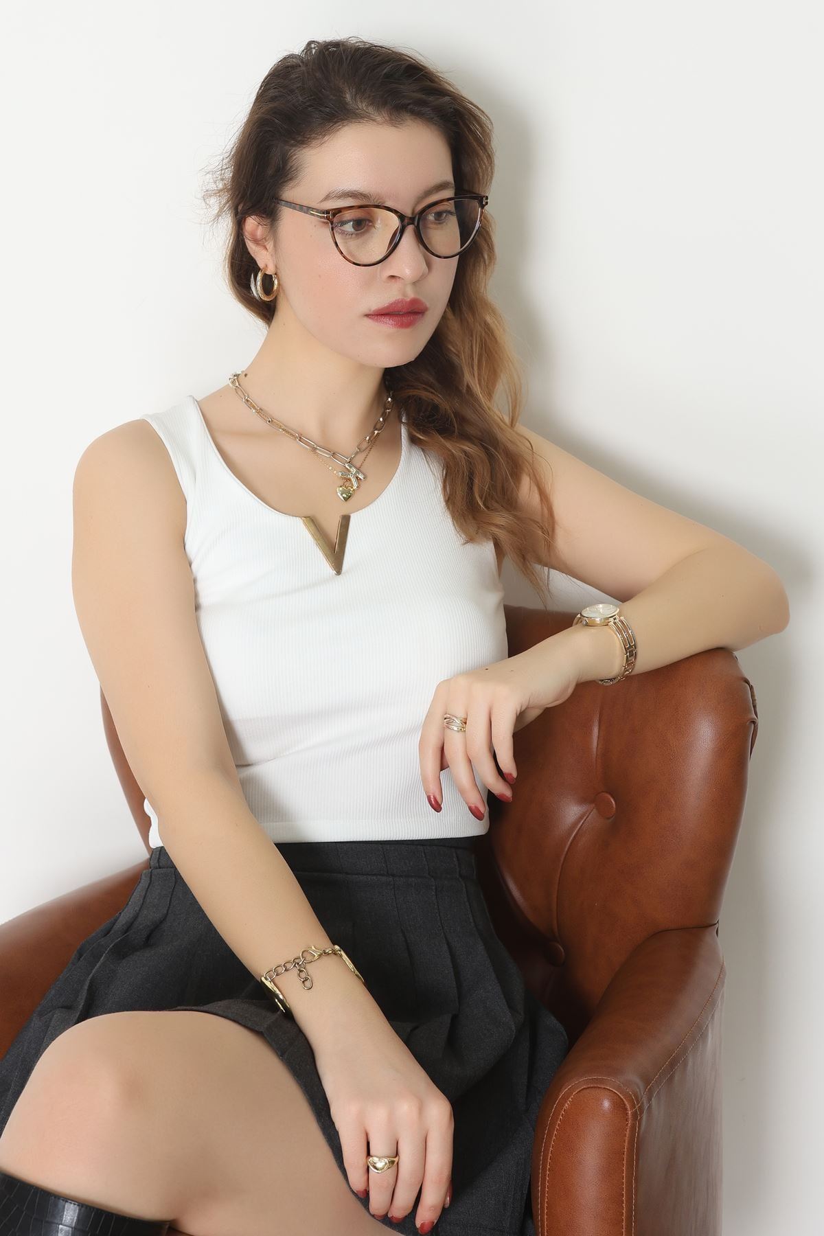 Mavi Işık Koruyucu Gözlük Kahveleo - 20006.1724.