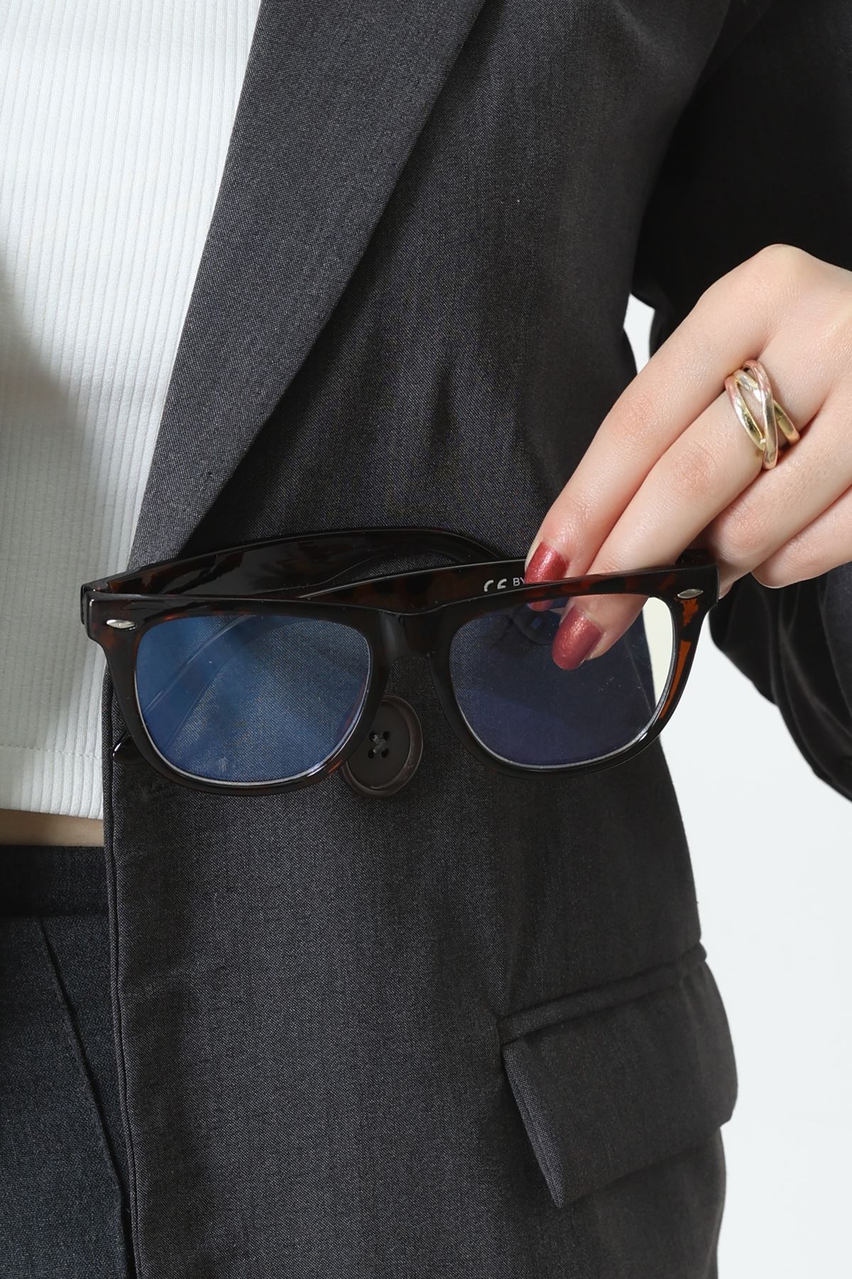 Mavi Işık Koruyucu Gözlük Leokahve - 21111.1724.