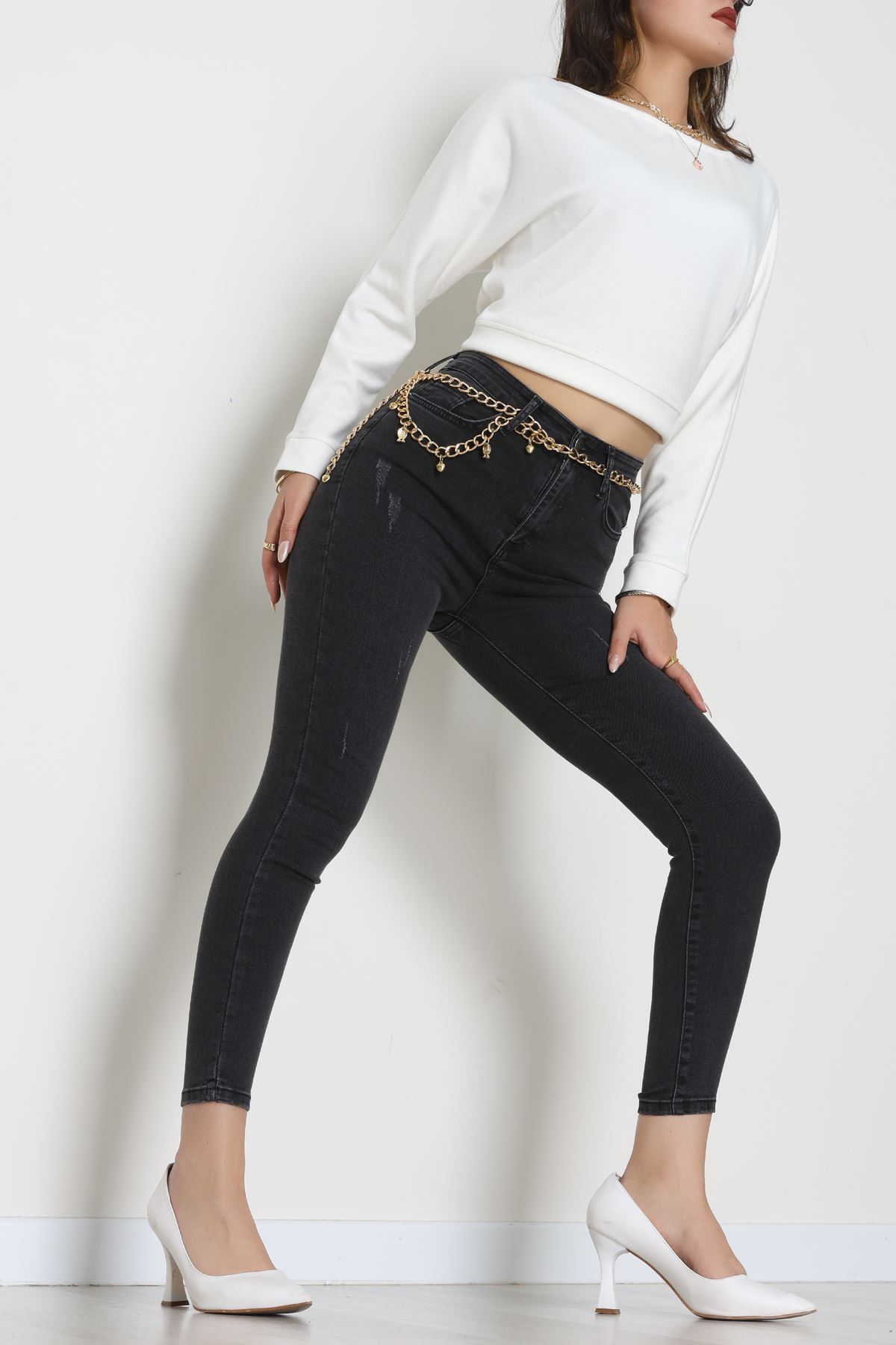 Dar Paça Kot Pantolon Koyufüme - 42701.2121.