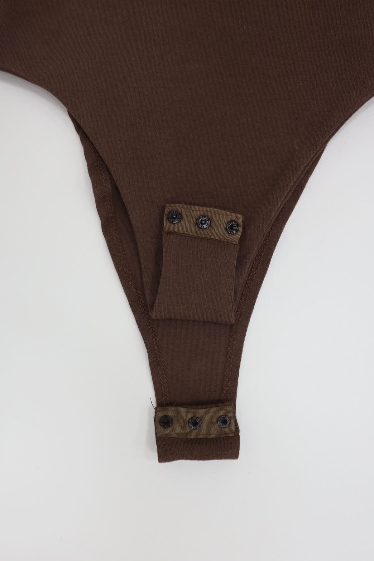 Sırtı Çapraz Askılı Bodysuit Kahve - 71725.444.