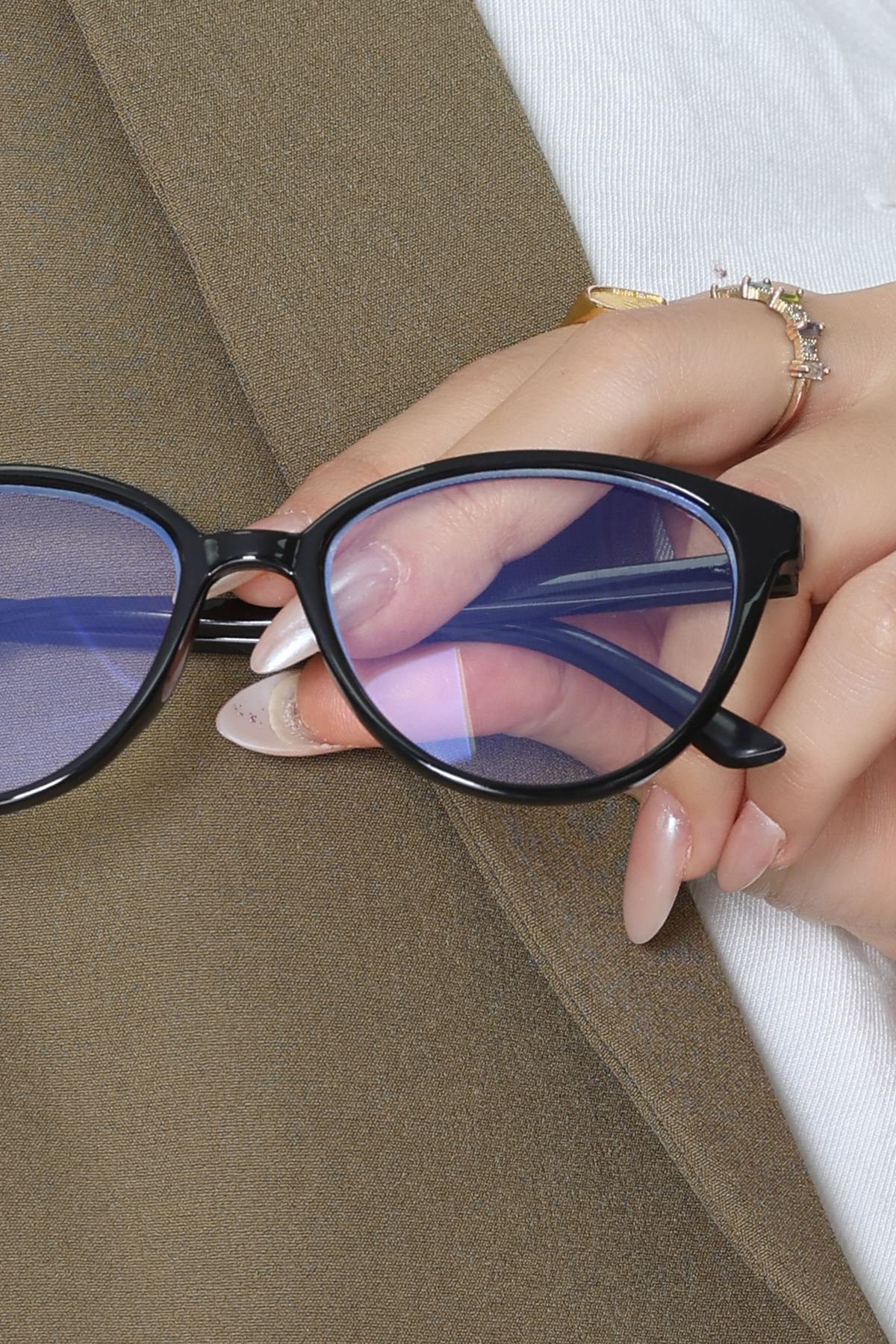 Mavi Işık Koruyucu Gözlük Siyah - 20006.1724.