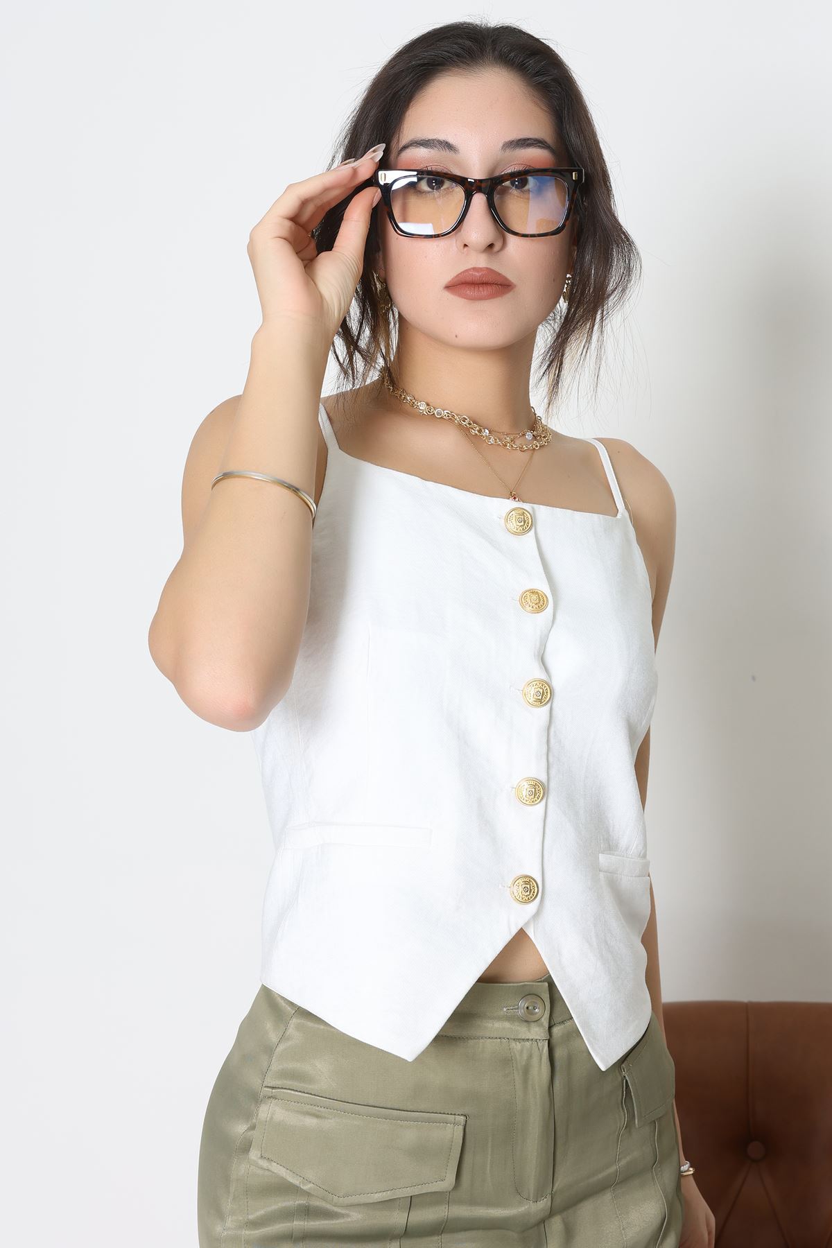 Mavi Işık Korumalı Ekran Gözlüğü Leokahve - 23014.1724.