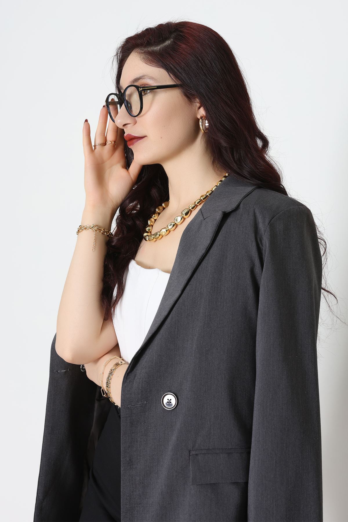 Mavi Işık Korumalı Ekran Gözlüğü Siyah - 20010.1724.