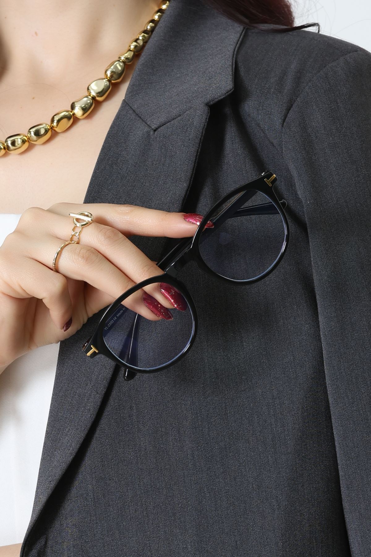 Mavi Işık Korumalı Ekran Gözlüğü Siyah - 20010.1724.