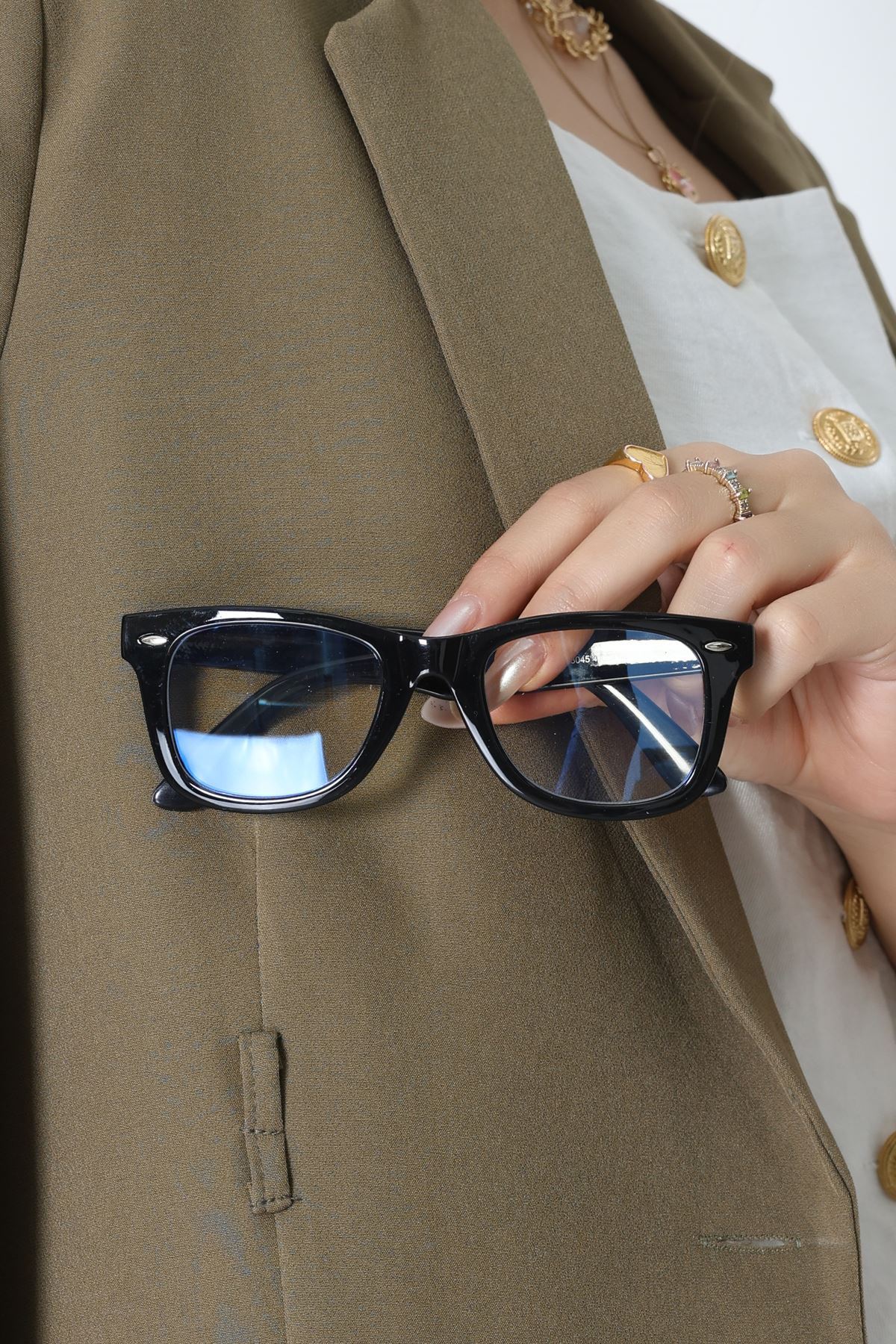 Mavi Işık Korumalı Ekran Gözlüğü Siyah1 - 23014.1724.