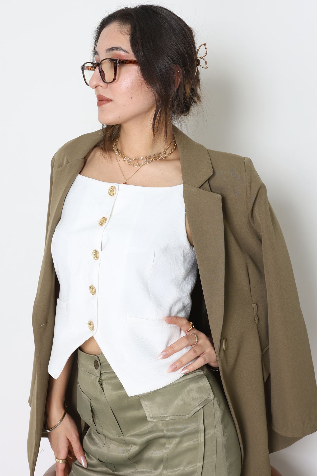 Mavi Işık Korumalı Ekran Gözlüğü Kahveleo - 23014.1724.