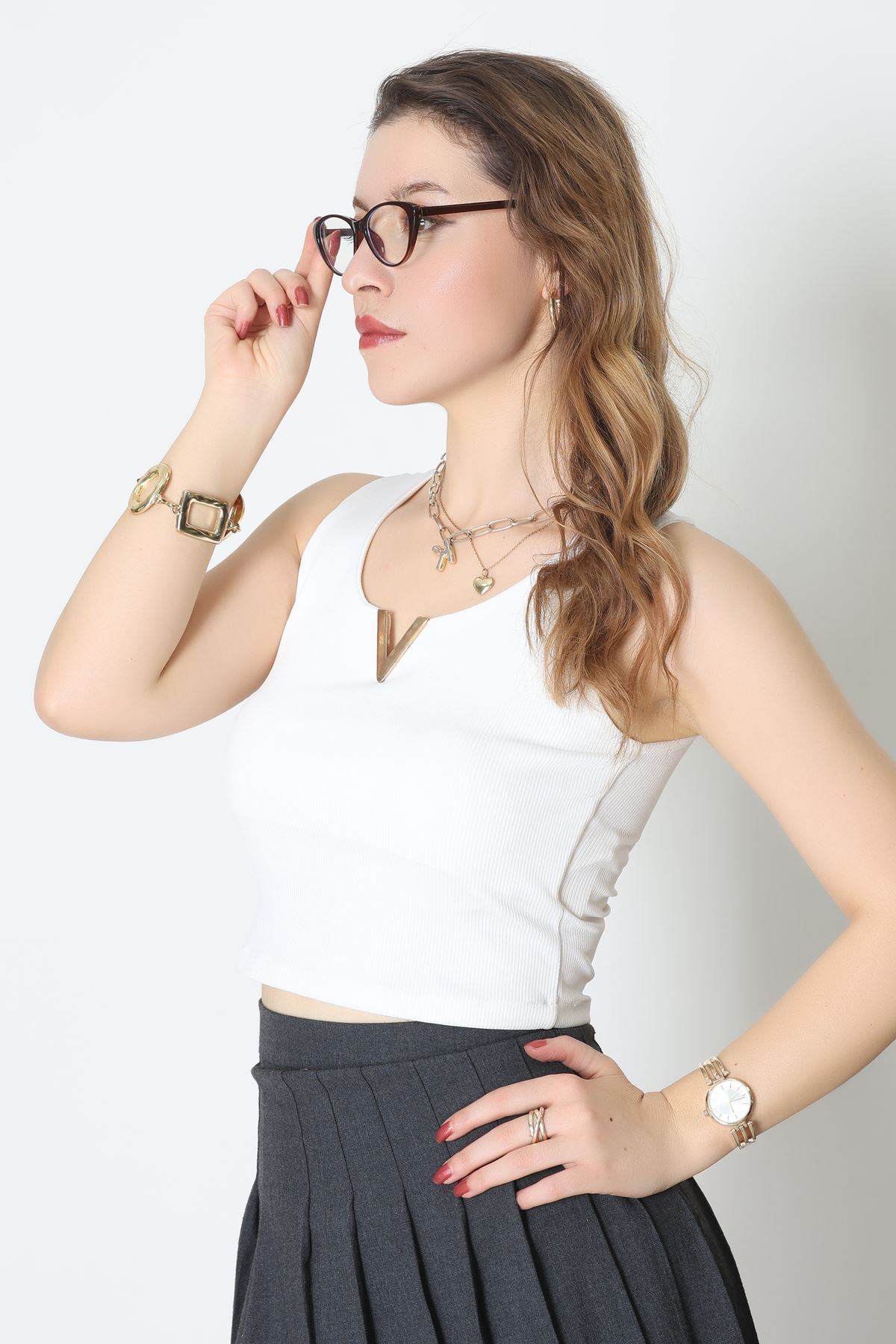 Mavi Işık Koruyucu Gözlük Kahve - 20006.1724.