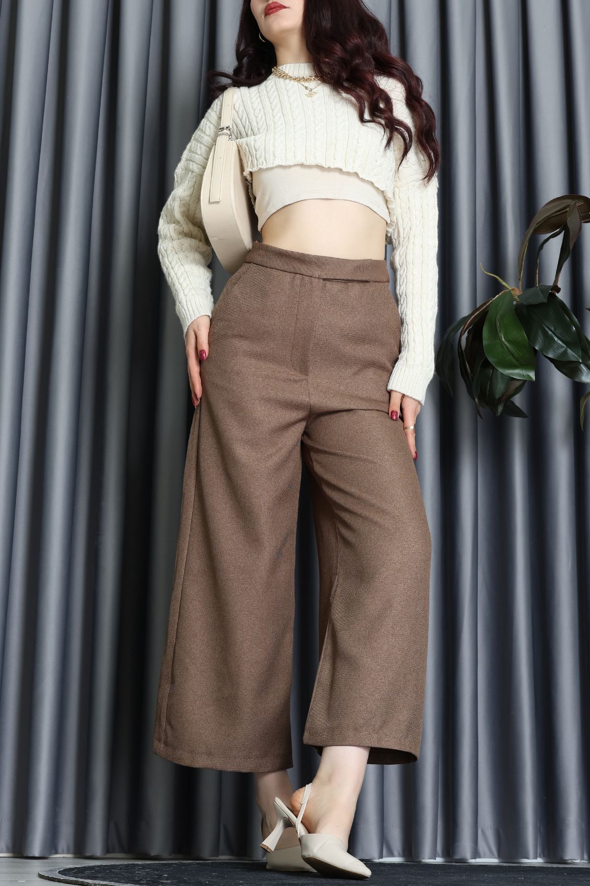 Bermuda Pantolon Vizon - 31588.444.