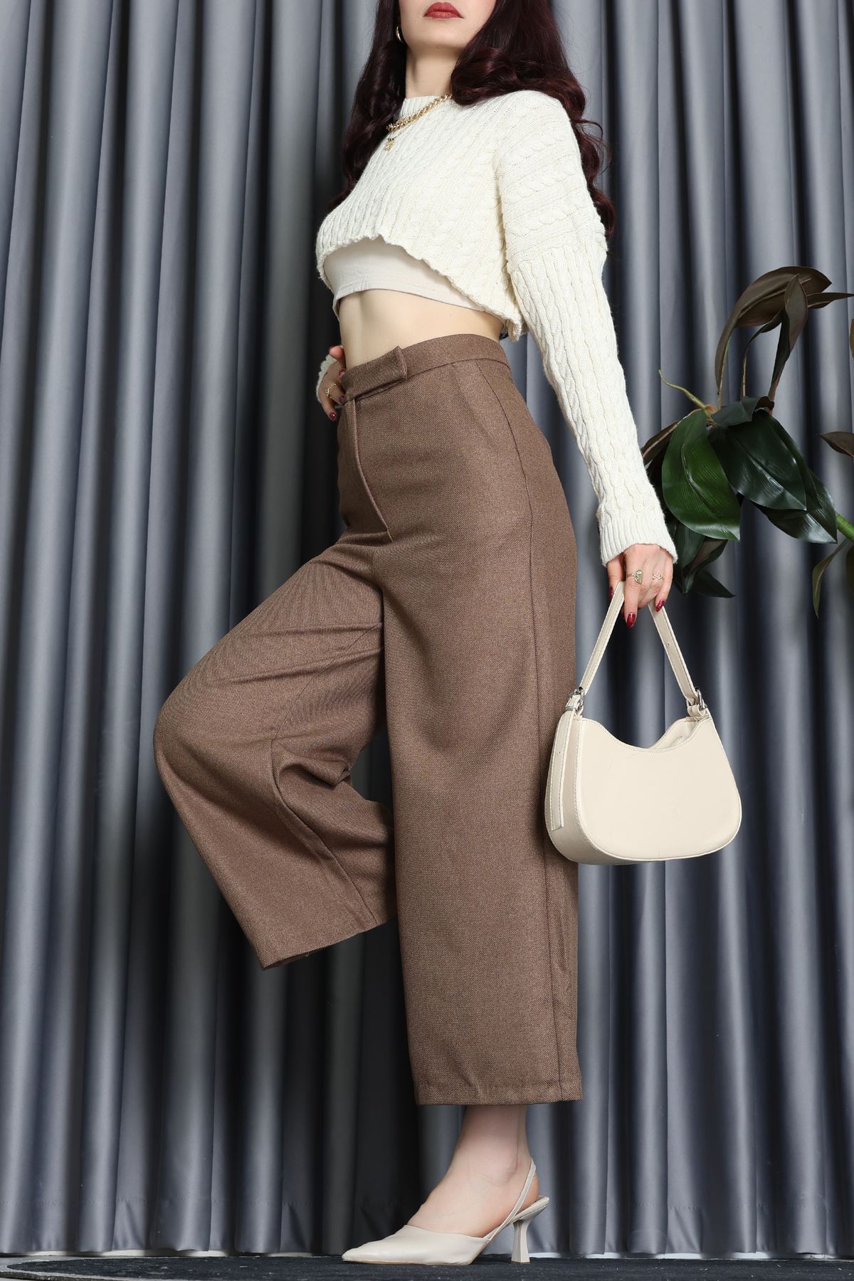 Bermuda Pantolon Vizon - 31588.444.