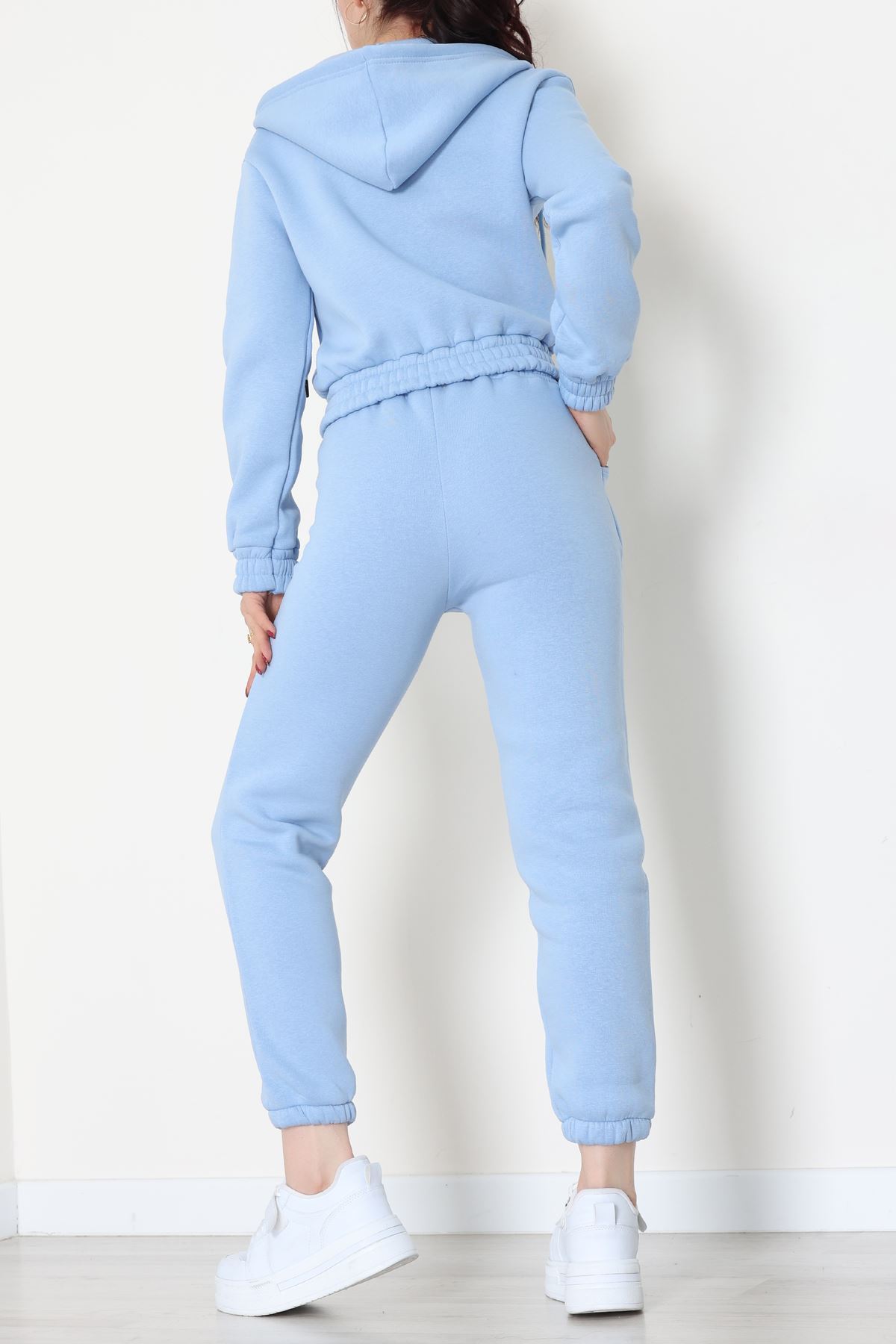 3 İplik Crop Eşofman Takımı Bebemavi - 50913.1878.