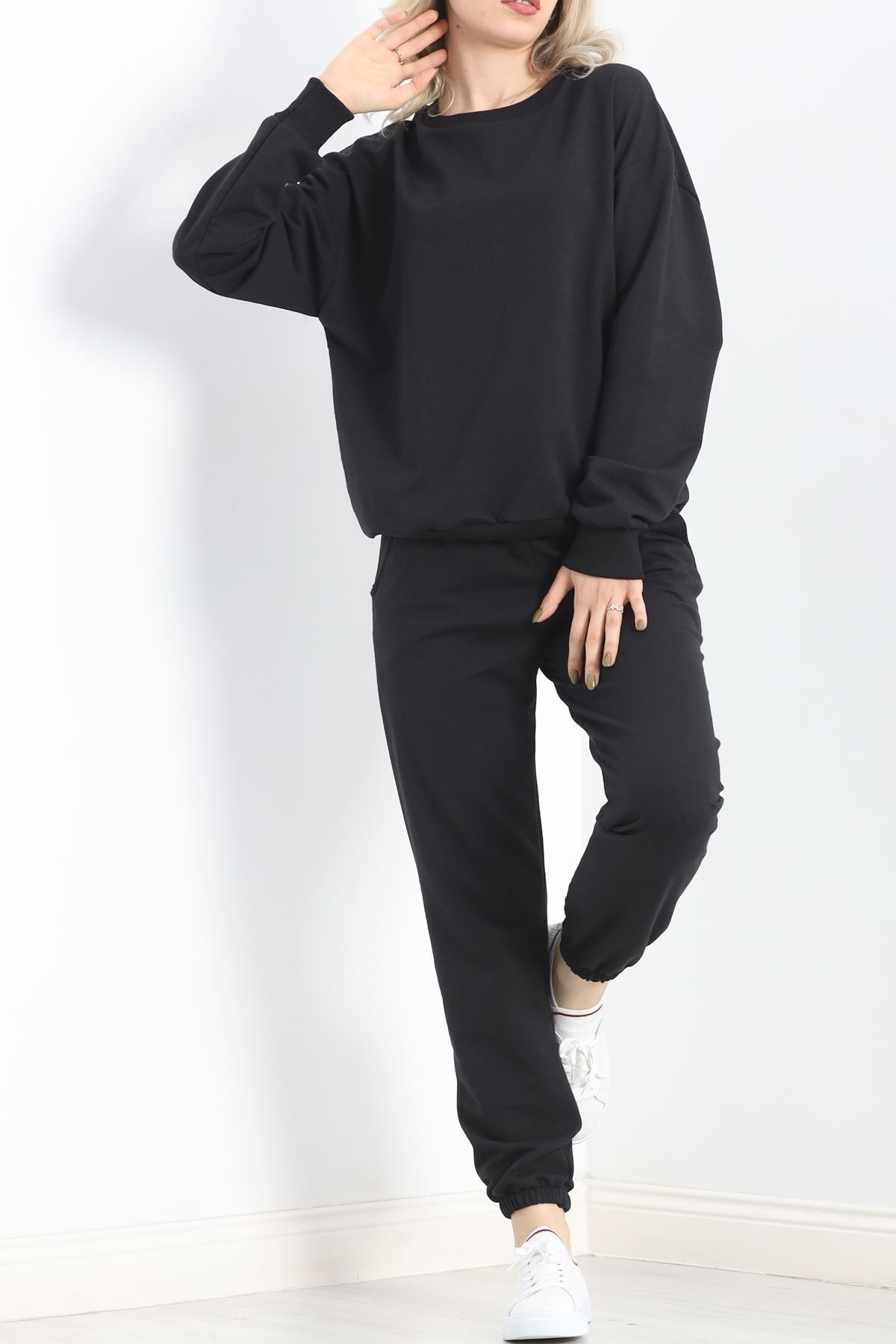 Armalı Eşofman Takımı Siyah - 20087.1857.