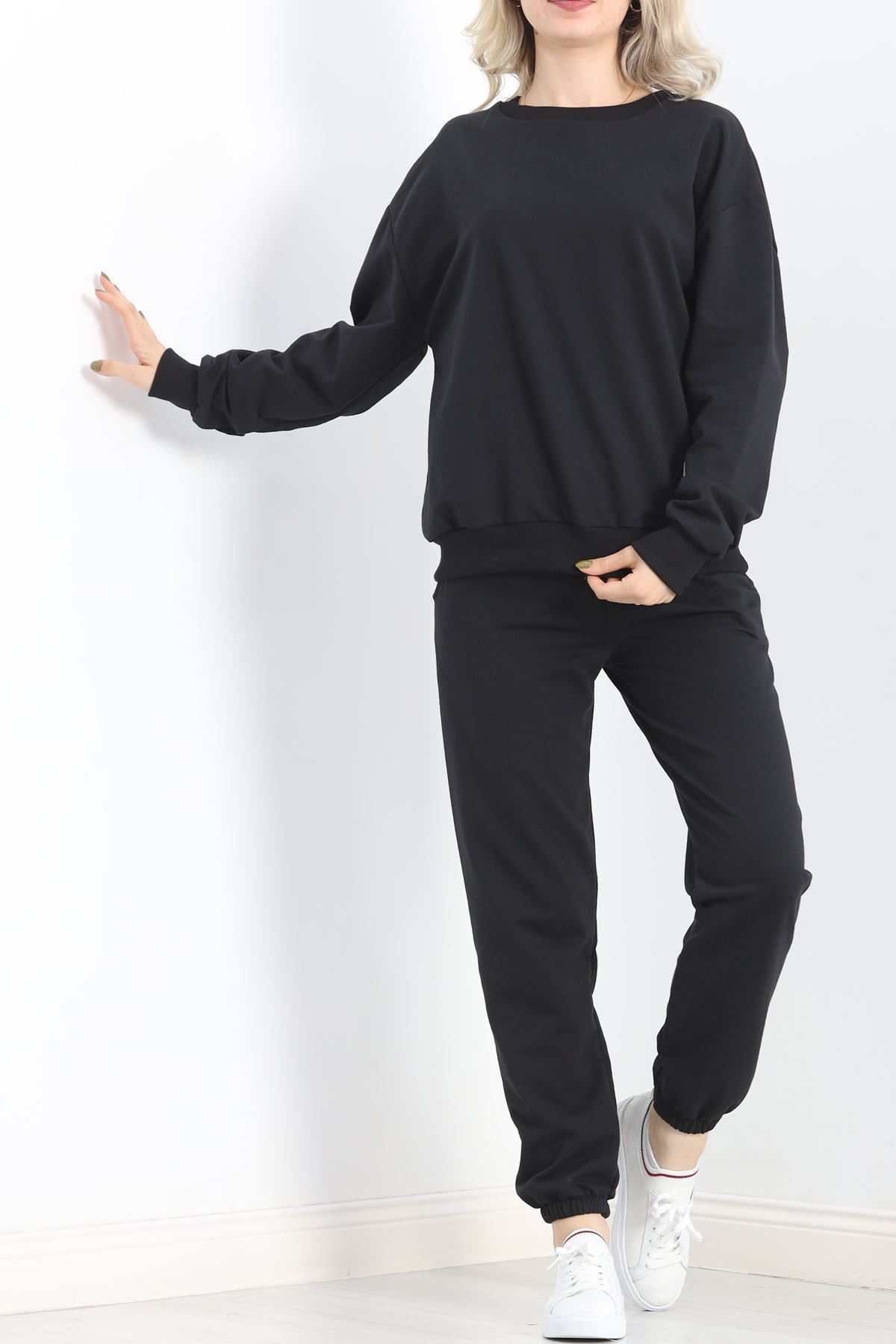 Armalı Eşofman Takımı Siyah - 20087.1857.