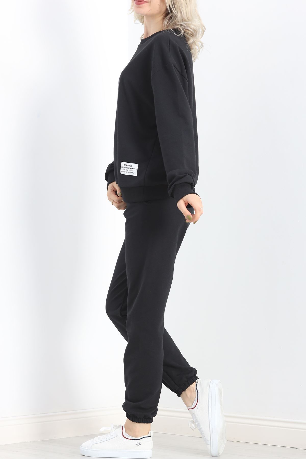 Armalı Eşofman Takımı Siyah - 20087.1857.