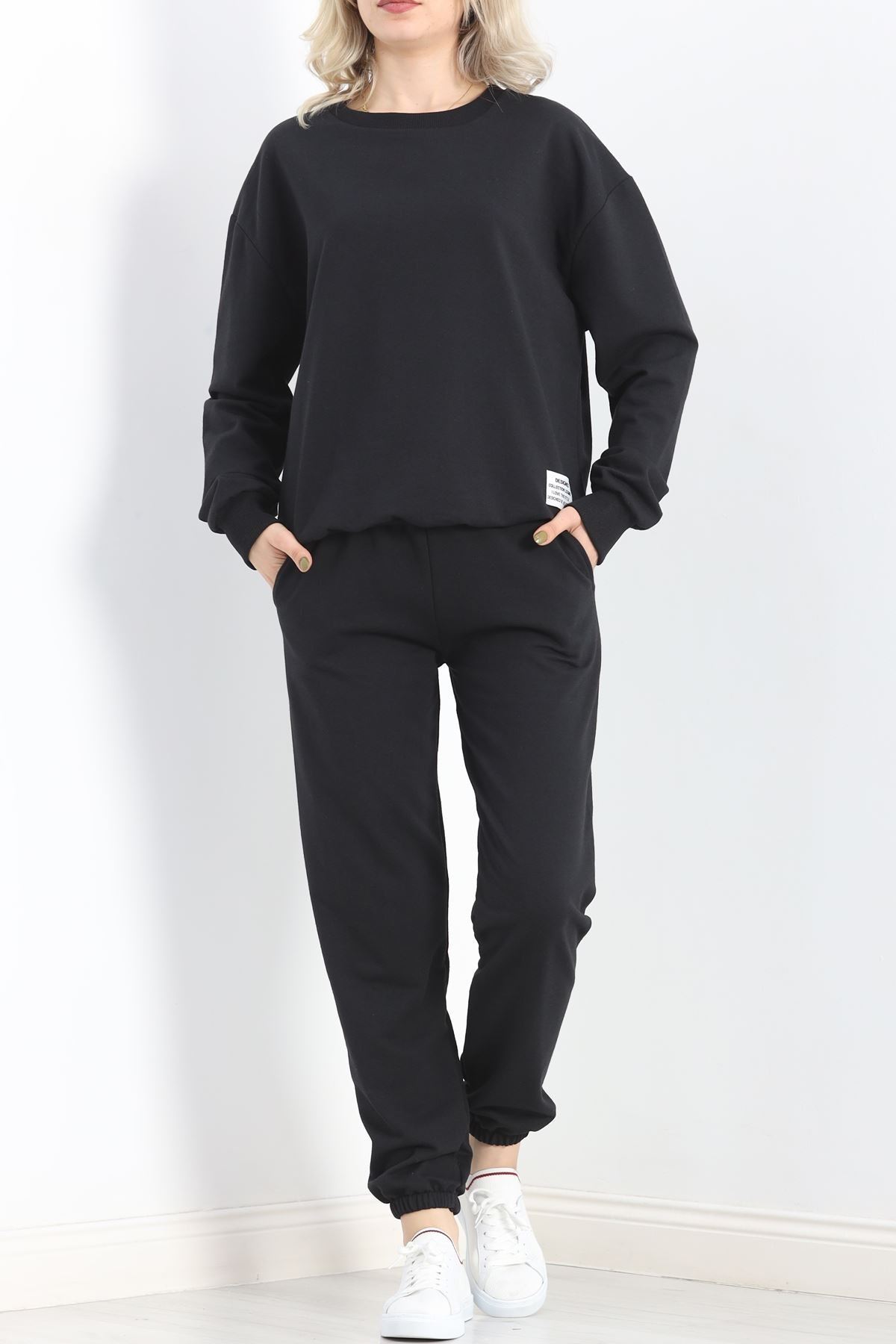 Armalı Eşofman Takımı Siyah - 20087.1857.