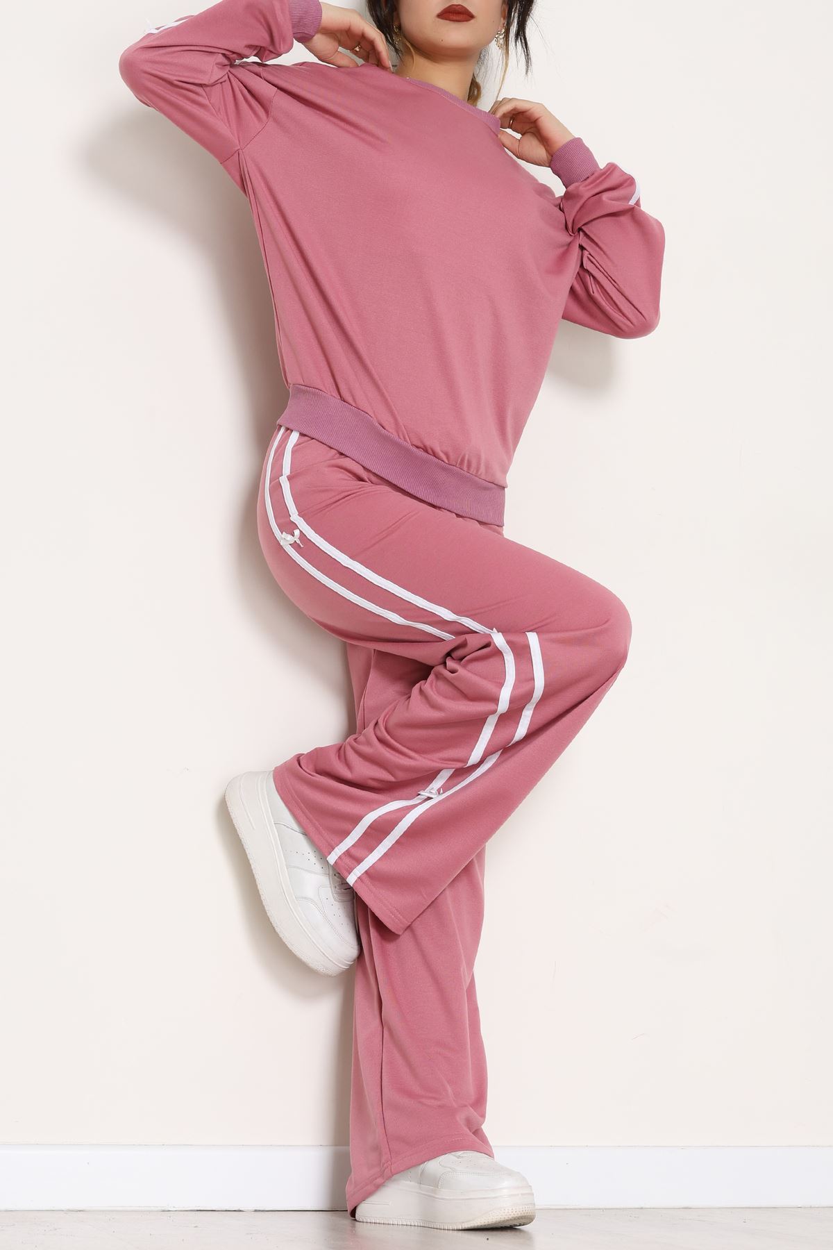 2 İplik Eşofman Takımı Gülkurusu - 50788.1857.