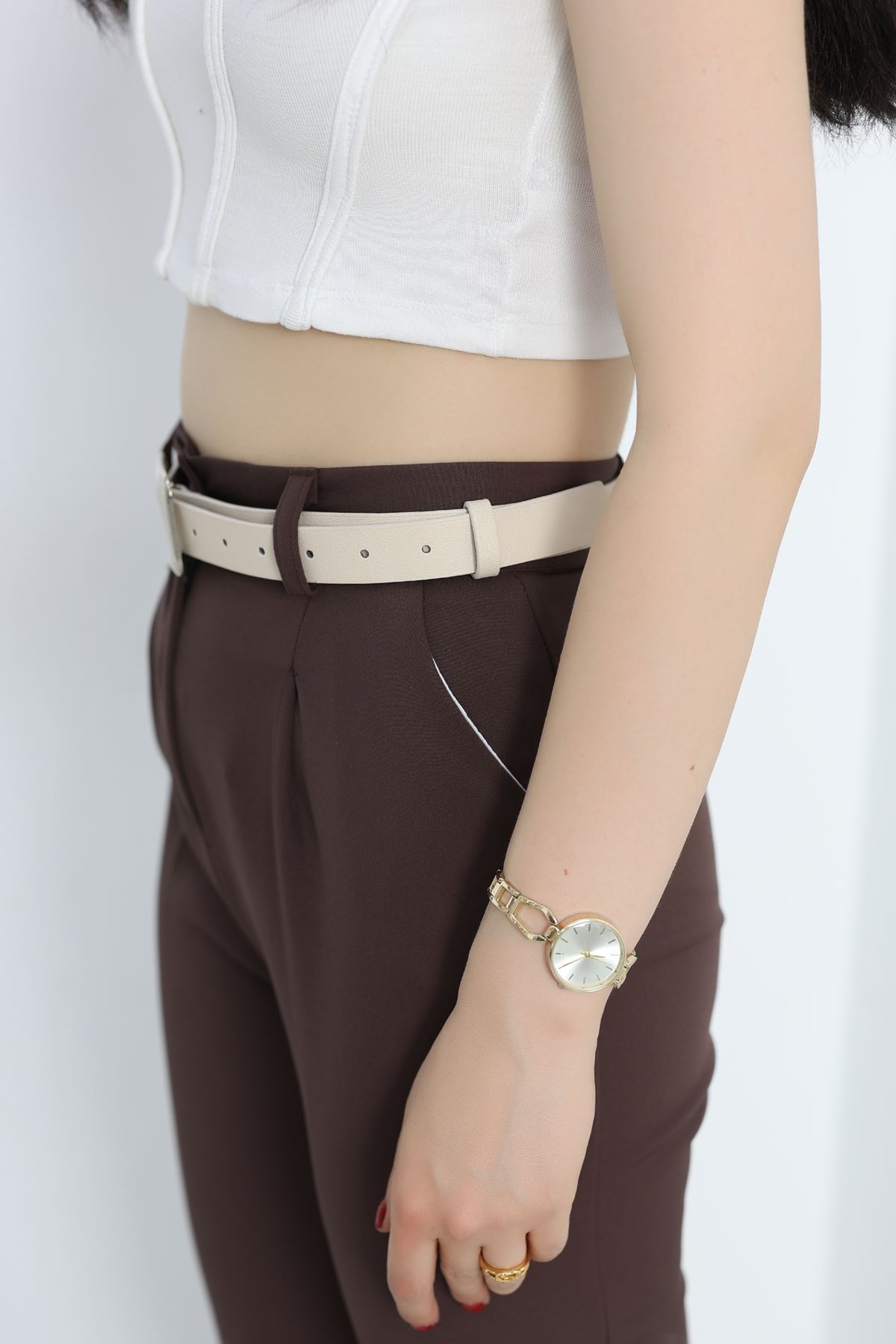 Aksesuar Kemer Bej - 10104.1794.