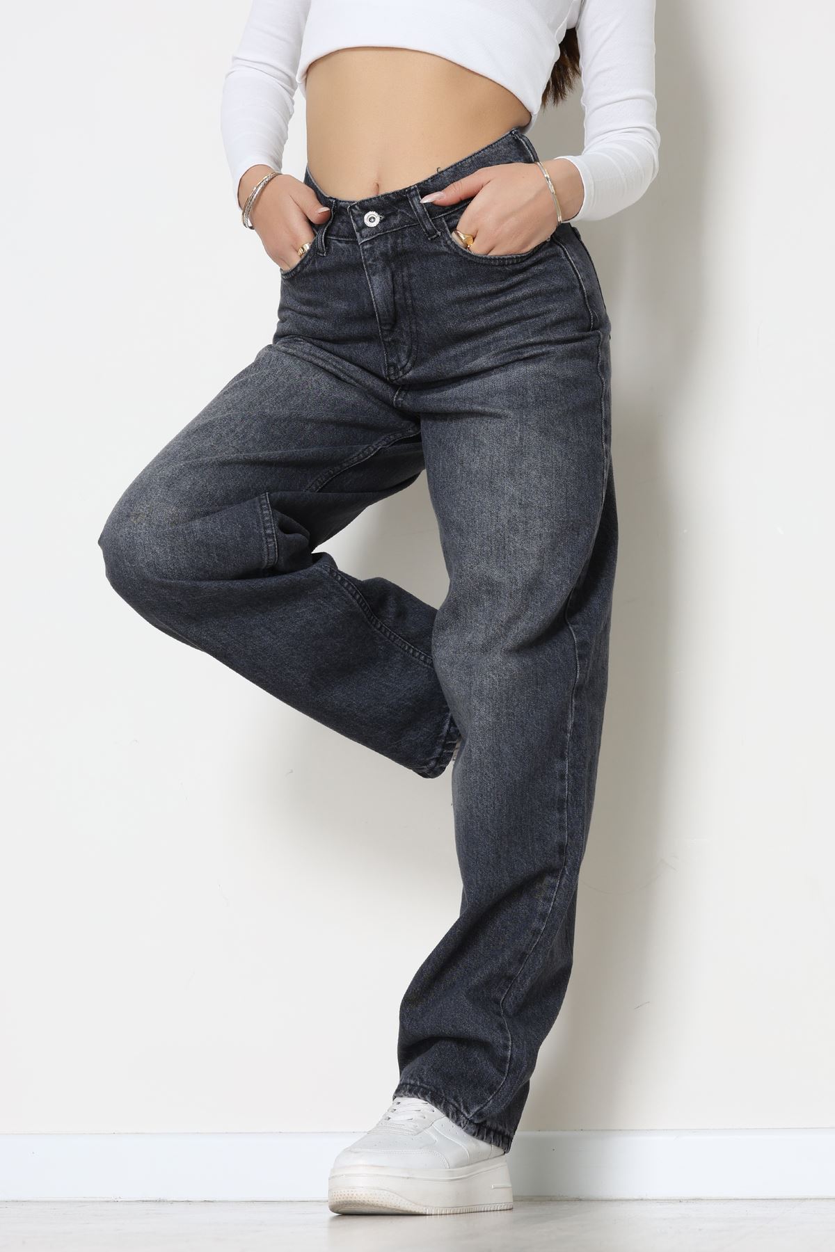 Baggy Kot Pantolon Füme1 - 31536.2088.