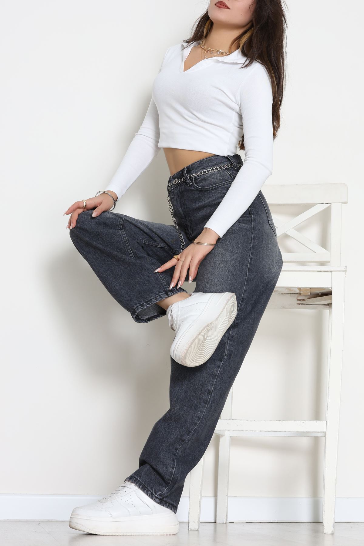 Baggy Kot Pantolon Füme1 - 31536.2088.