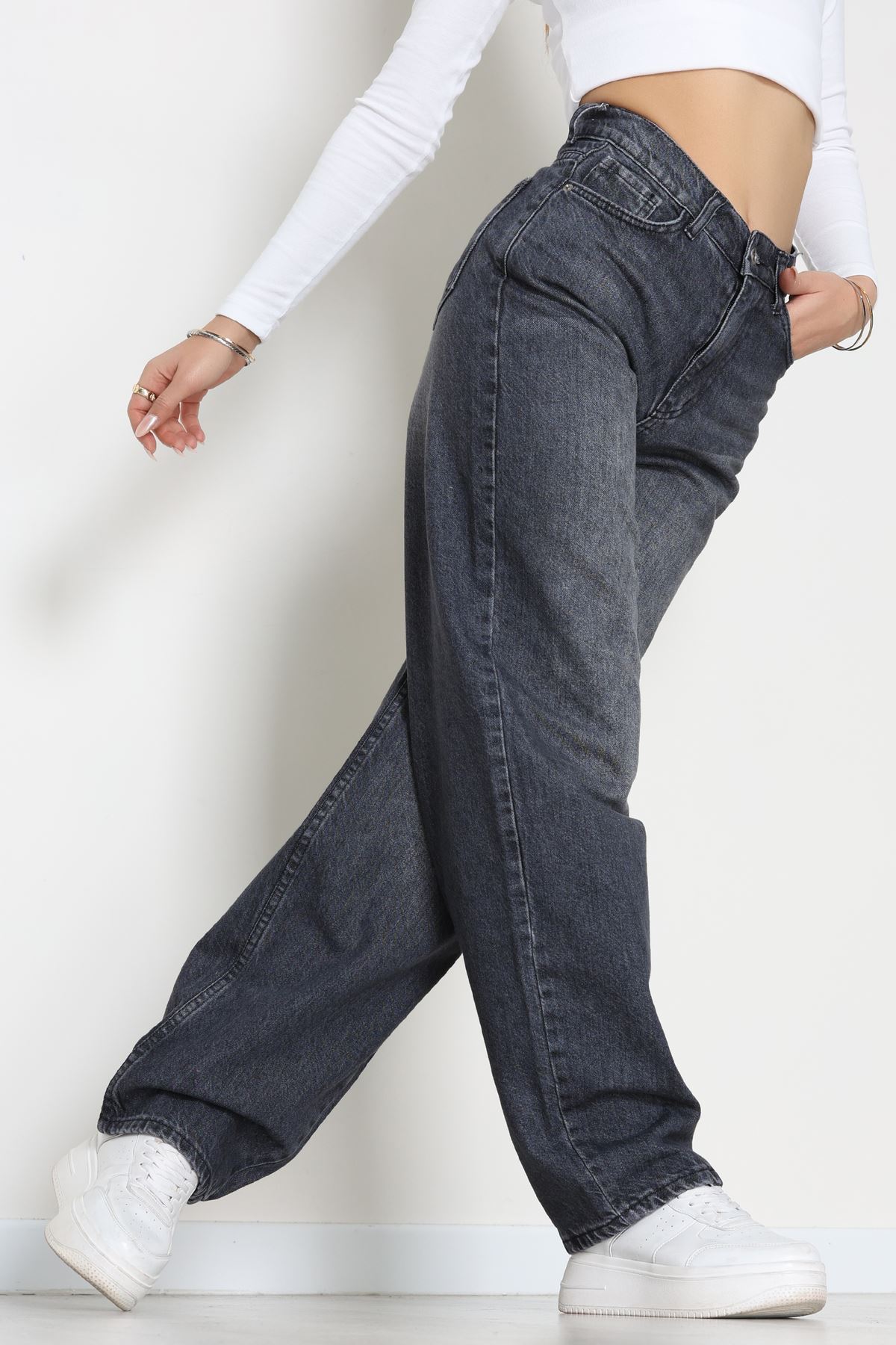 Baggy Kot Pantolon Füme1 - 31536.2088.