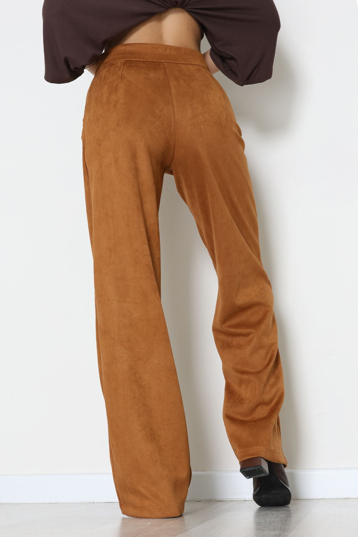 Süet Pantolon Taba - 1808.2126.