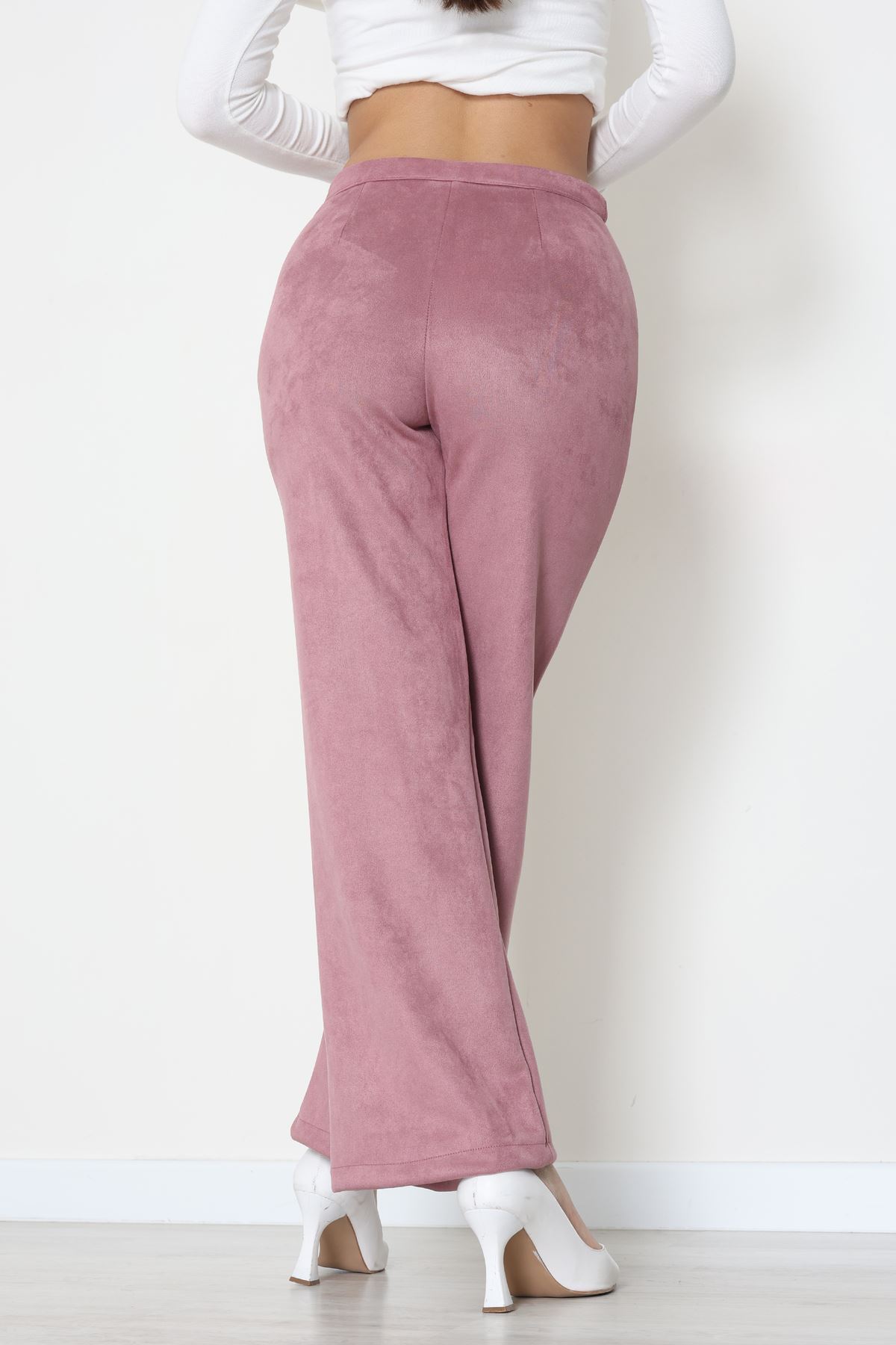 Süet Pantolon Gülkurusu - 1847.2126.