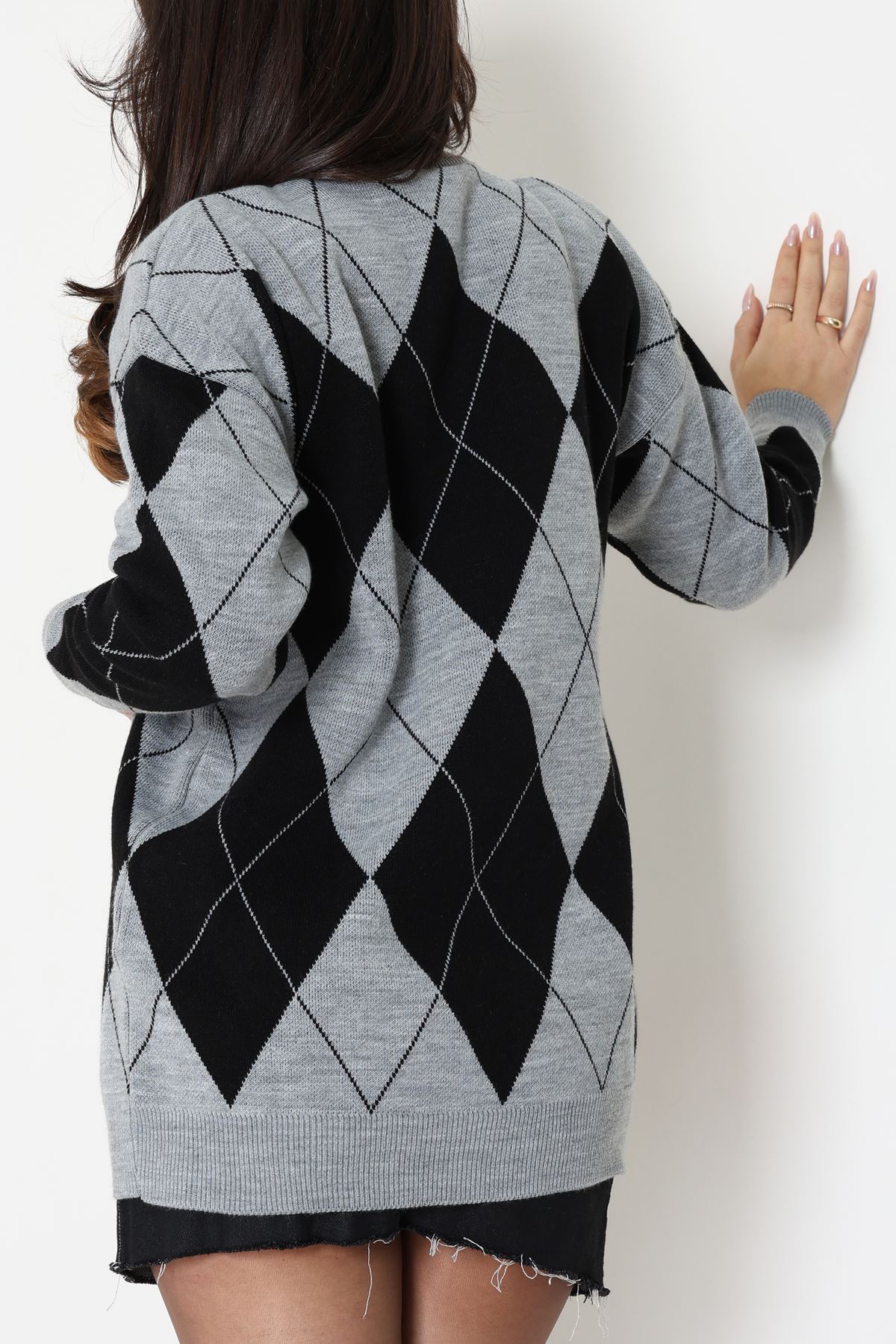 Etnik Desen Triko Grisiyah - 3027.1577.