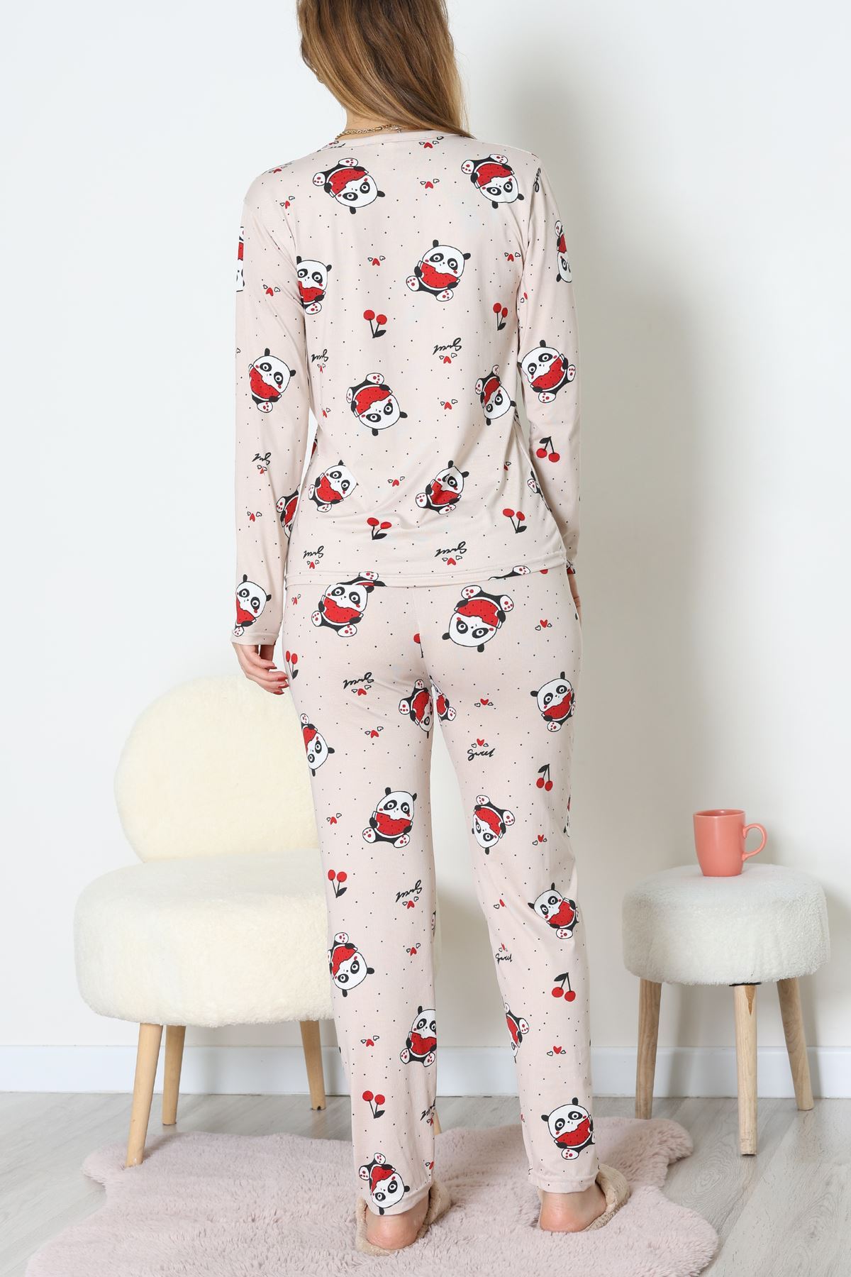 Milan Pijama Takımı Bej - 55010.1567.