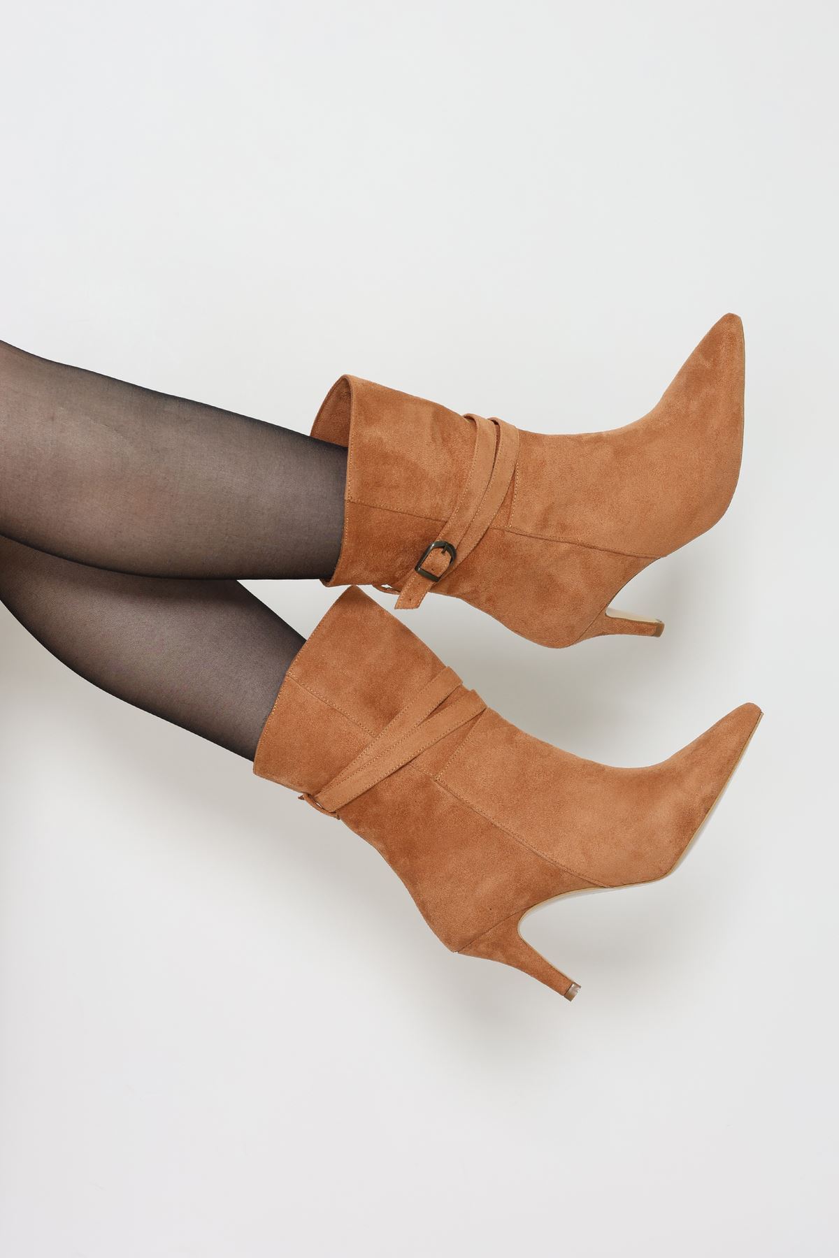 7 Cm Topuklu Çizme Tabasüet - 32651.264.