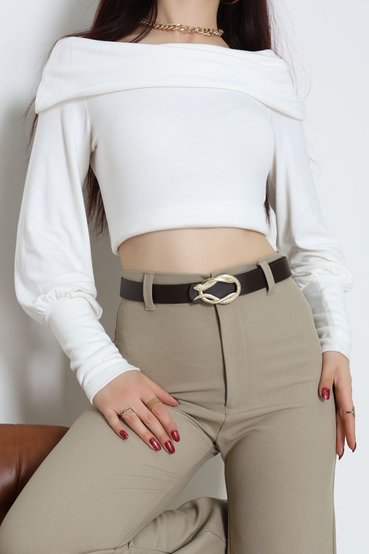 Aksesuar Kemer Acıkahve - 31796.1794.