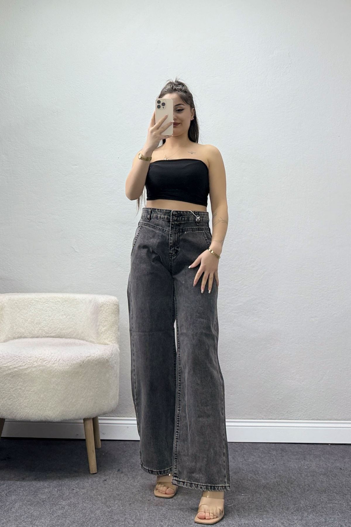 Palazzo Kot Pantolon Füme - 31847.2121.