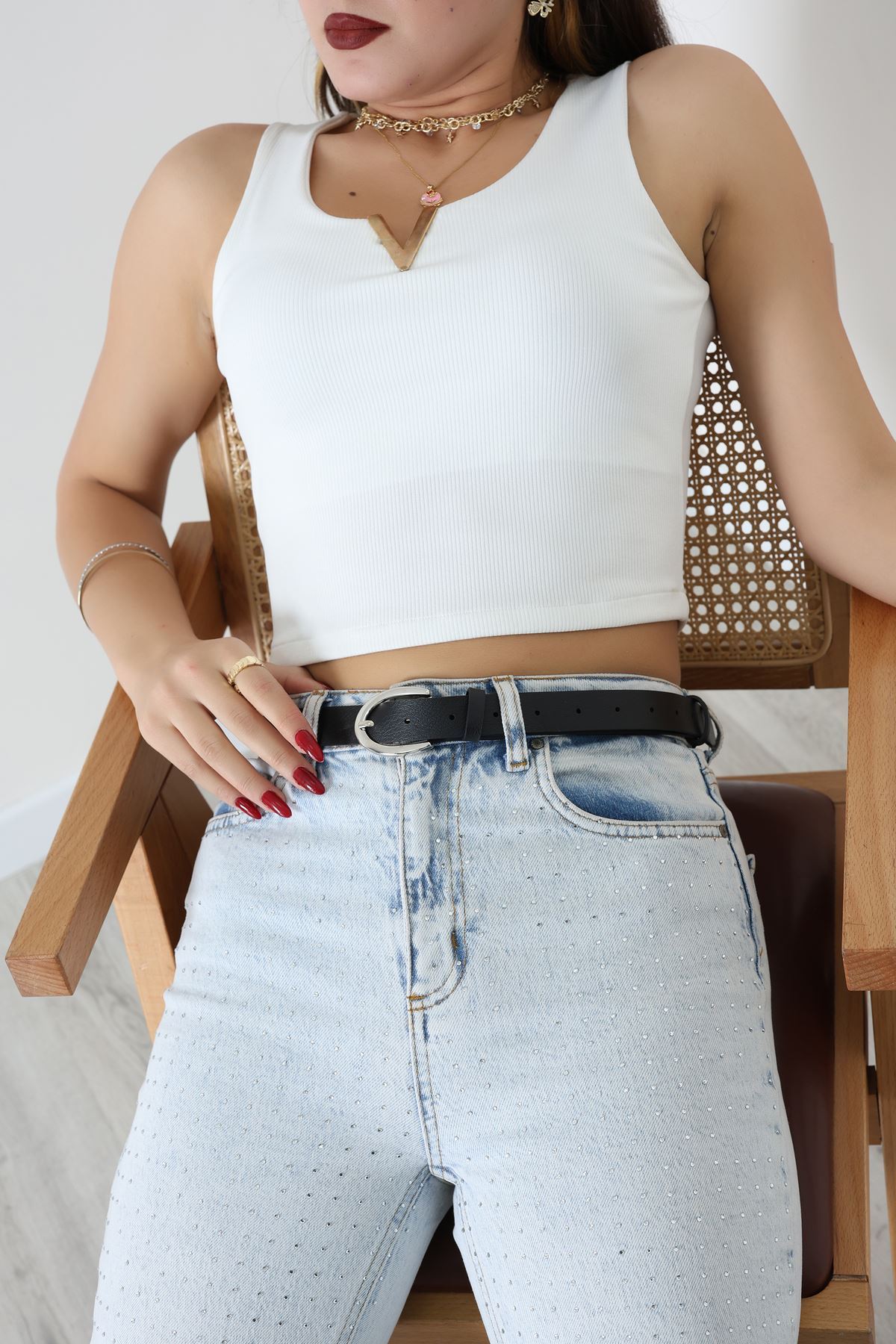 Aksesuar Kemer Siyah - 31794.1794.