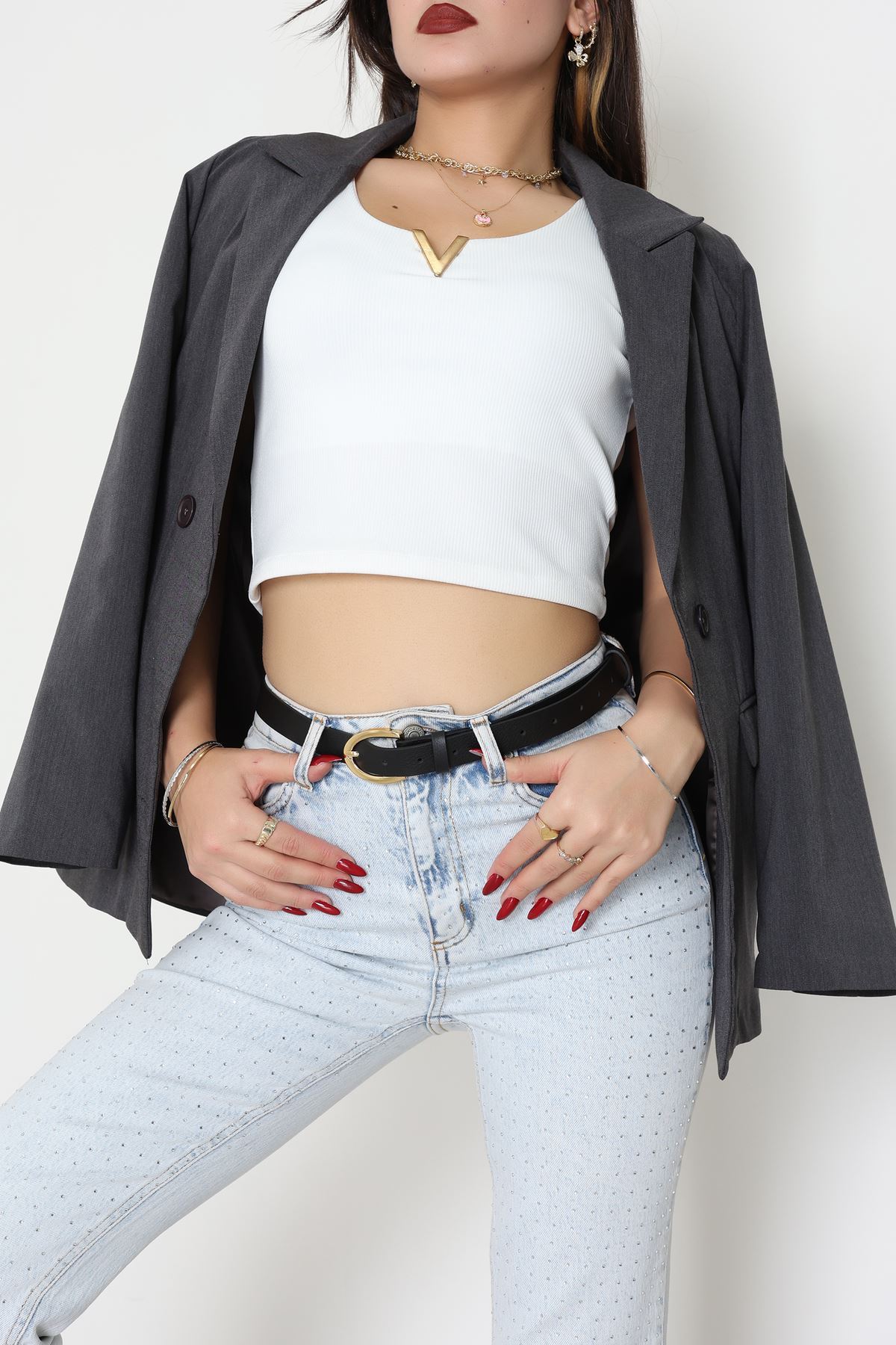 Aksesuar Kemer Siyah - 31795.1794.