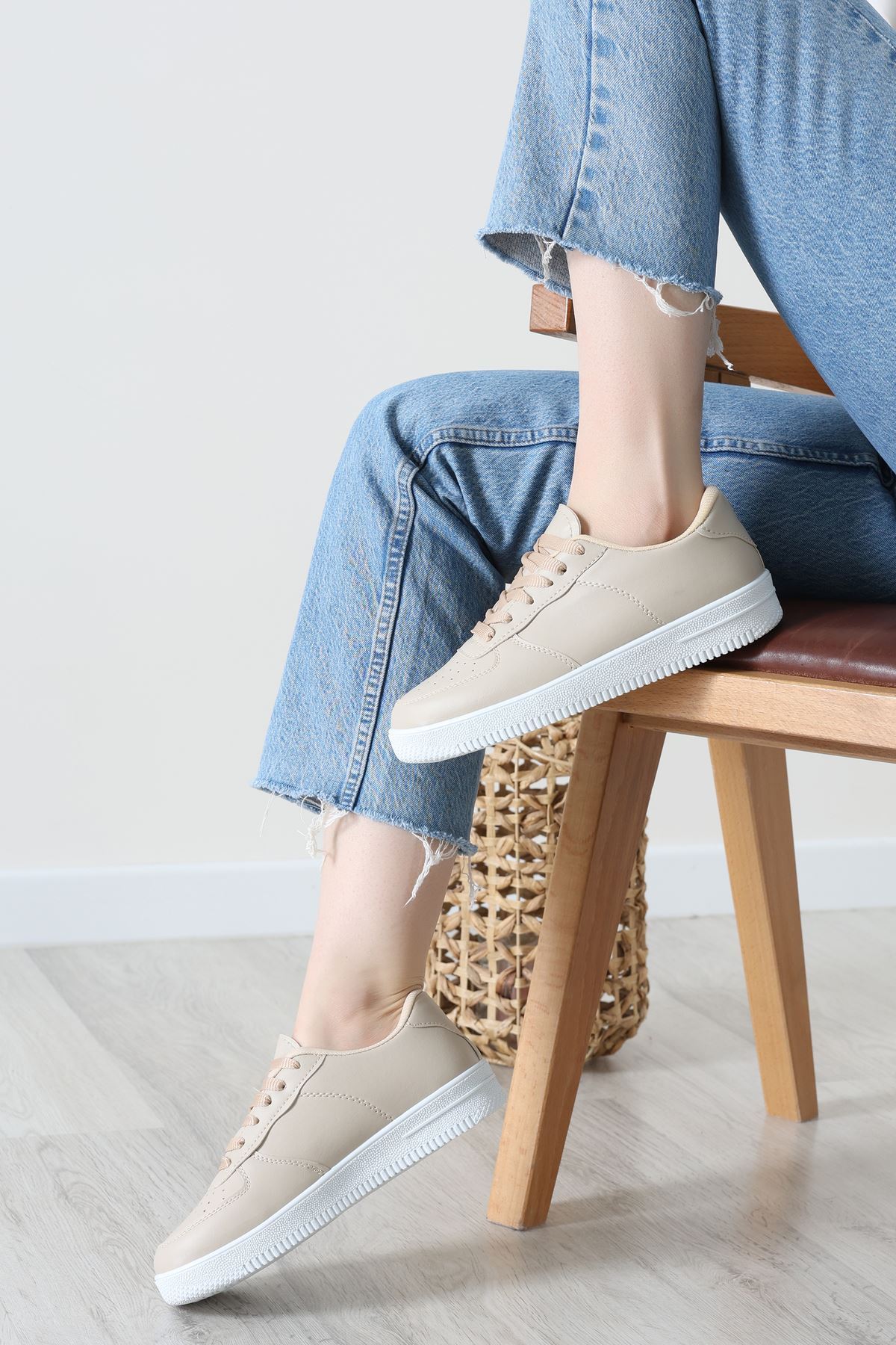 Spor Günlük Ayakkabı Bej - 31676.264.