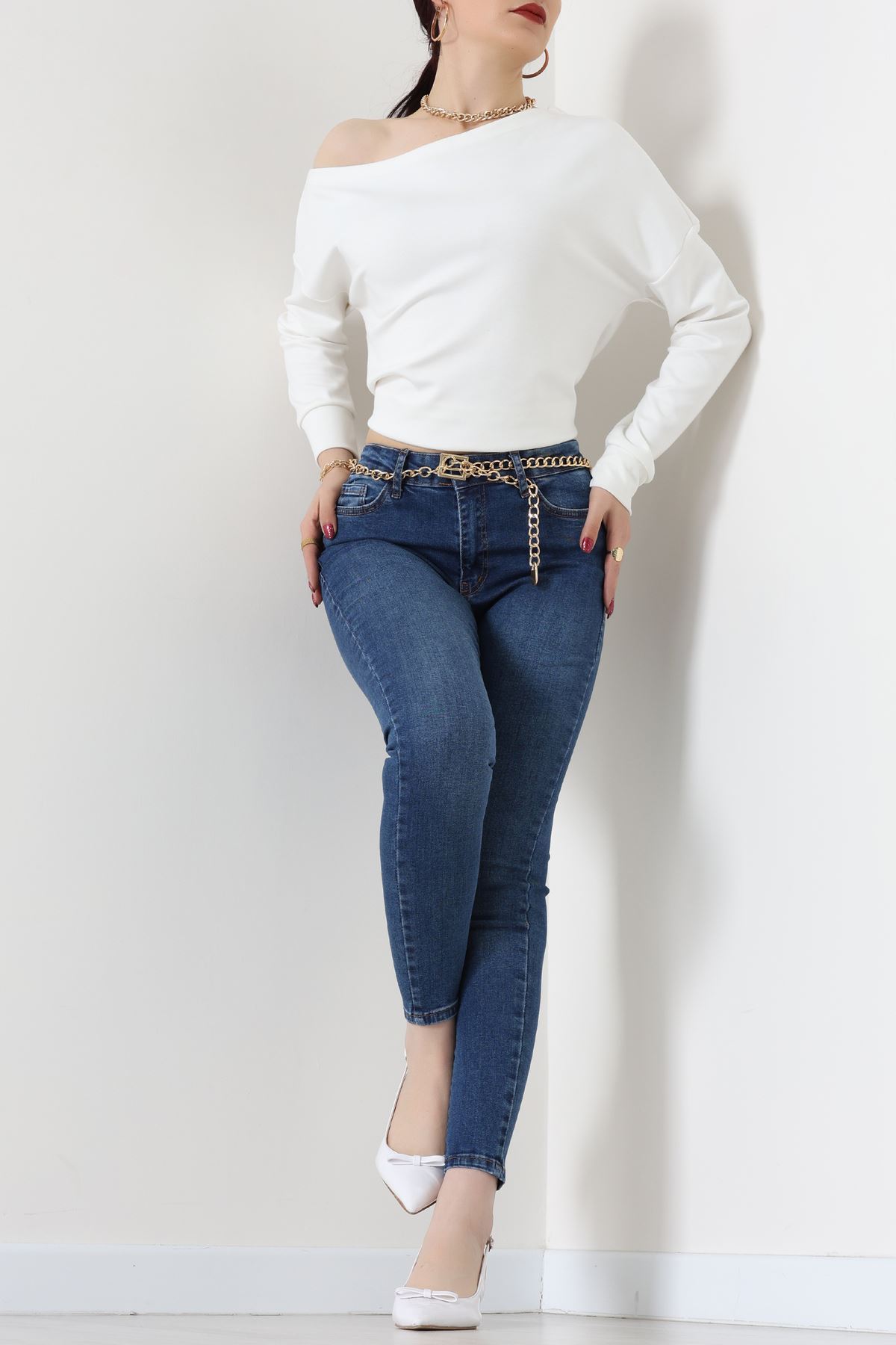 Dar Paça Kot Pantolon Koyumavi - 42900.2128.