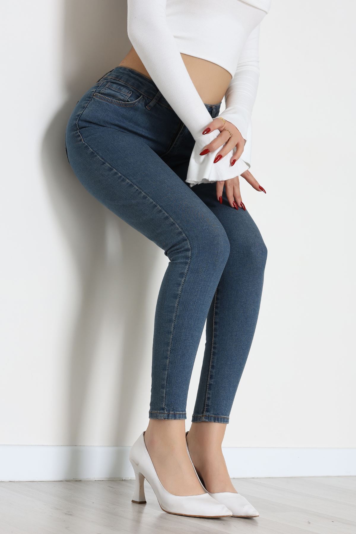 Dar Paça Kot Pantolon Mavitint - 42900.2128.