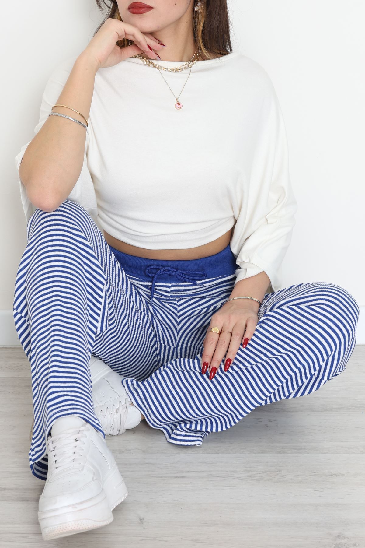 Kaşkorse Pantolon Saks - 52189.1567.