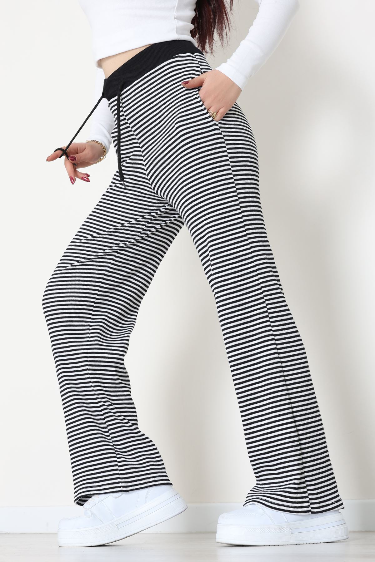 Kaşkorse Pantolon Siyah - 52189.1567.