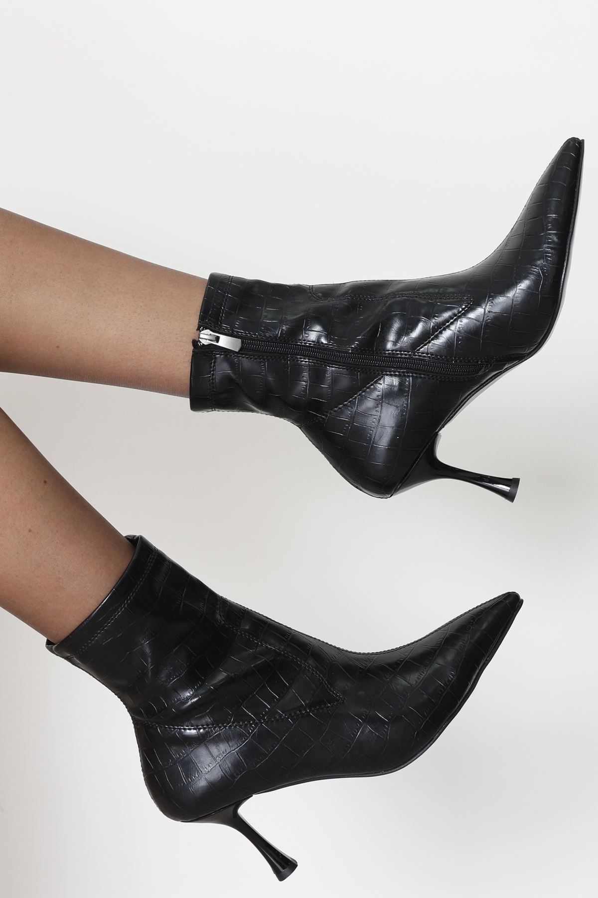 8 Cm Topuklu Bot Krokosiyah - 32570.264.