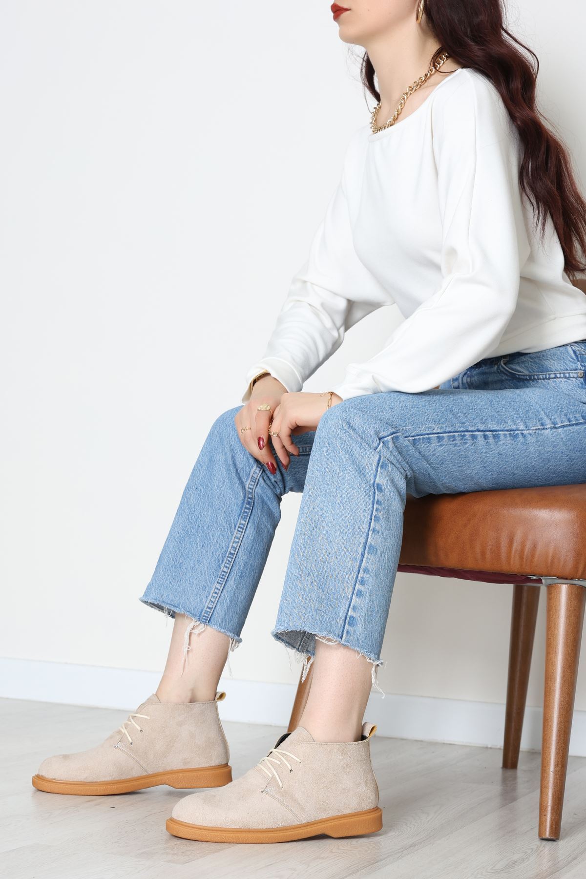 Bağcıklı Bot Süetbej - 32660.264.