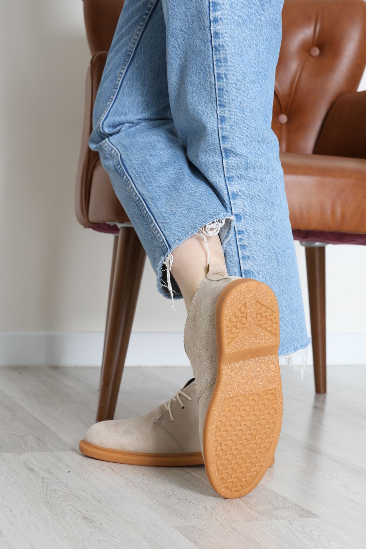 Bağcıklı Bot Süetbej - 32660.264.