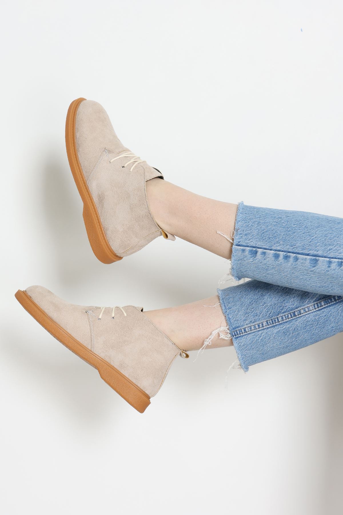 Bağcıklı Bot Süetbej - 32660.264.