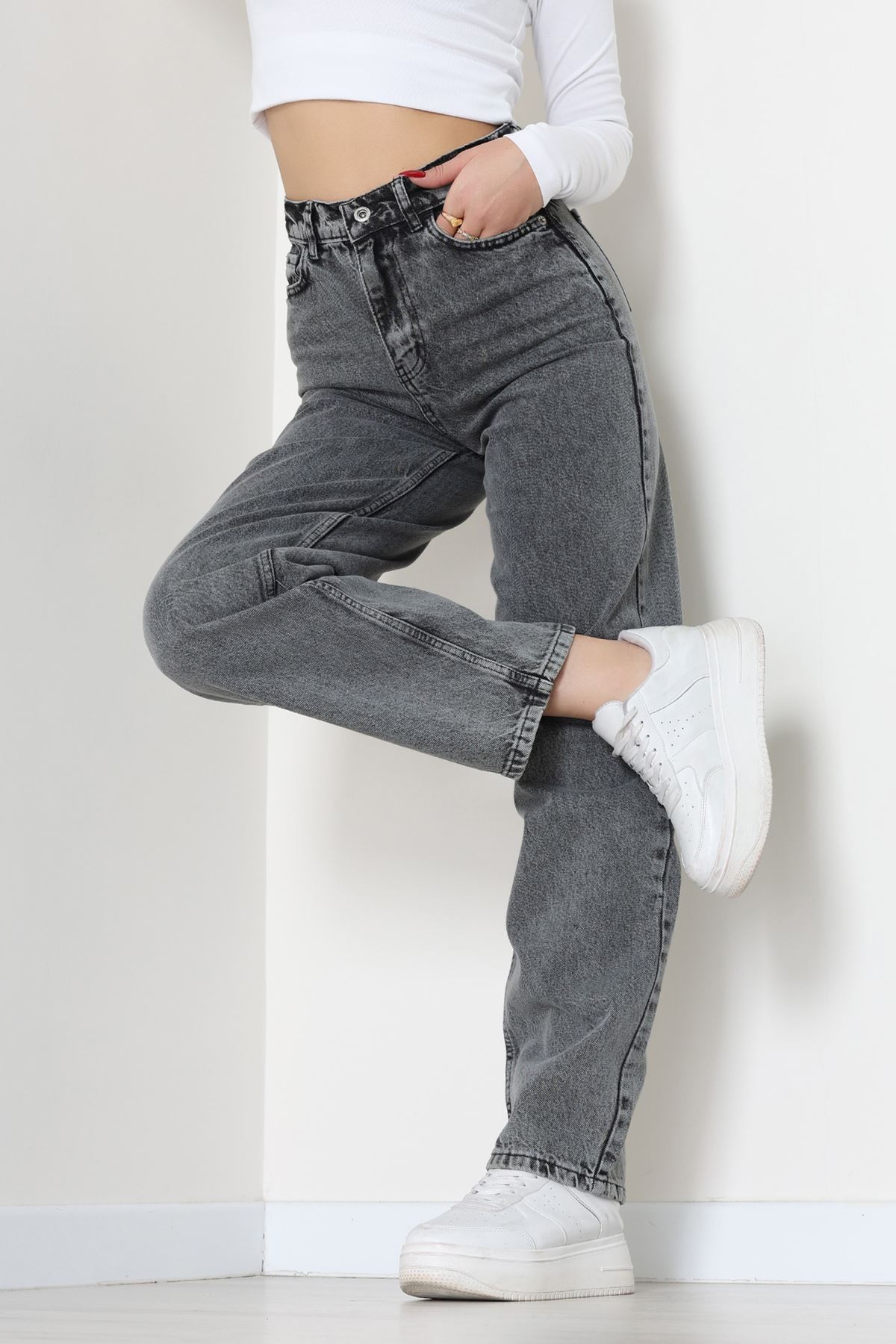 Baggy Kot Pantolon Gray - 31536.2088.