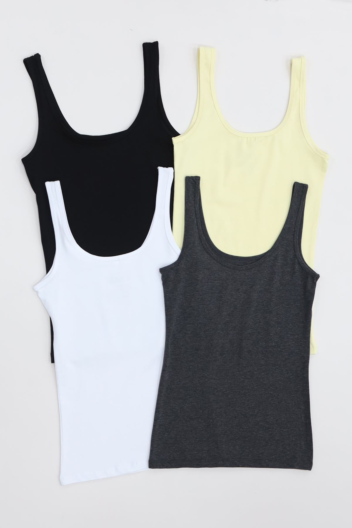 Kalın Askılı Atlet Sarı - 19057.200.